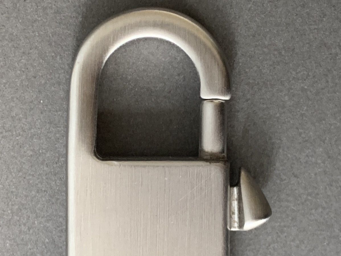 Rick Owens Rick Owens Jumbo Leather Keychain Size ONE SIZE - 9 Thumbnail