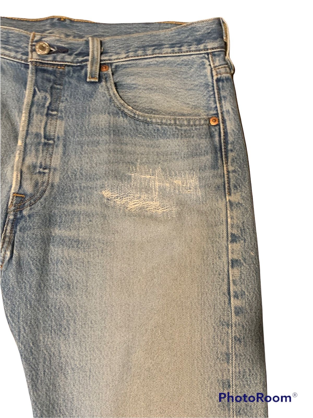 Levi's Perfect repaired Levi’s 501 Size US 32 / EU 48 - 3 Thumbnail