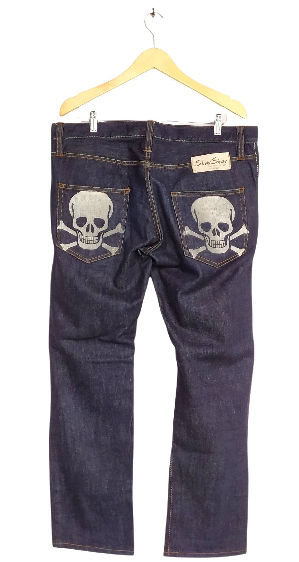Japanese Brand Japanese brand Star Star denim pants size 34 Size US 34 / EU 50 - 1 Thumbnail