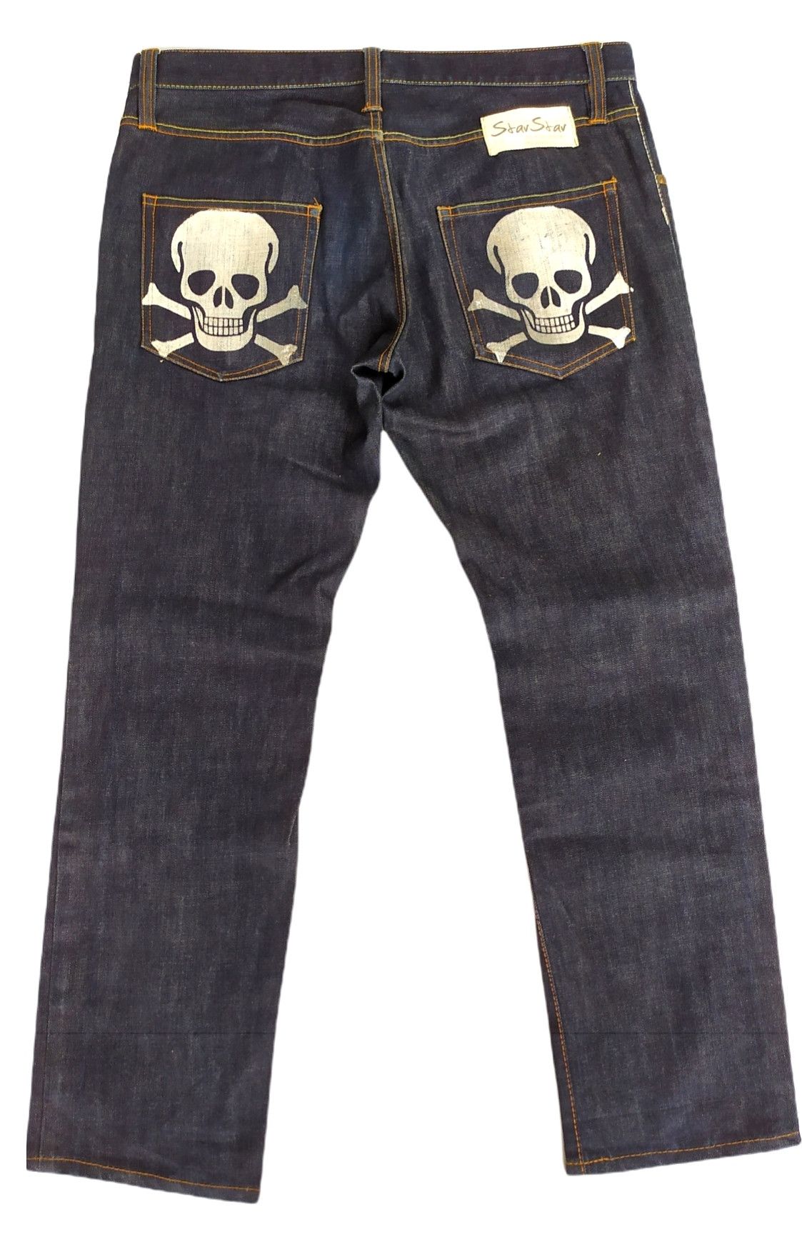 Japanese Brand Japanese brand Star Star denim pants size 34 Size US 34 / EU 50 - 4 Thumbnail