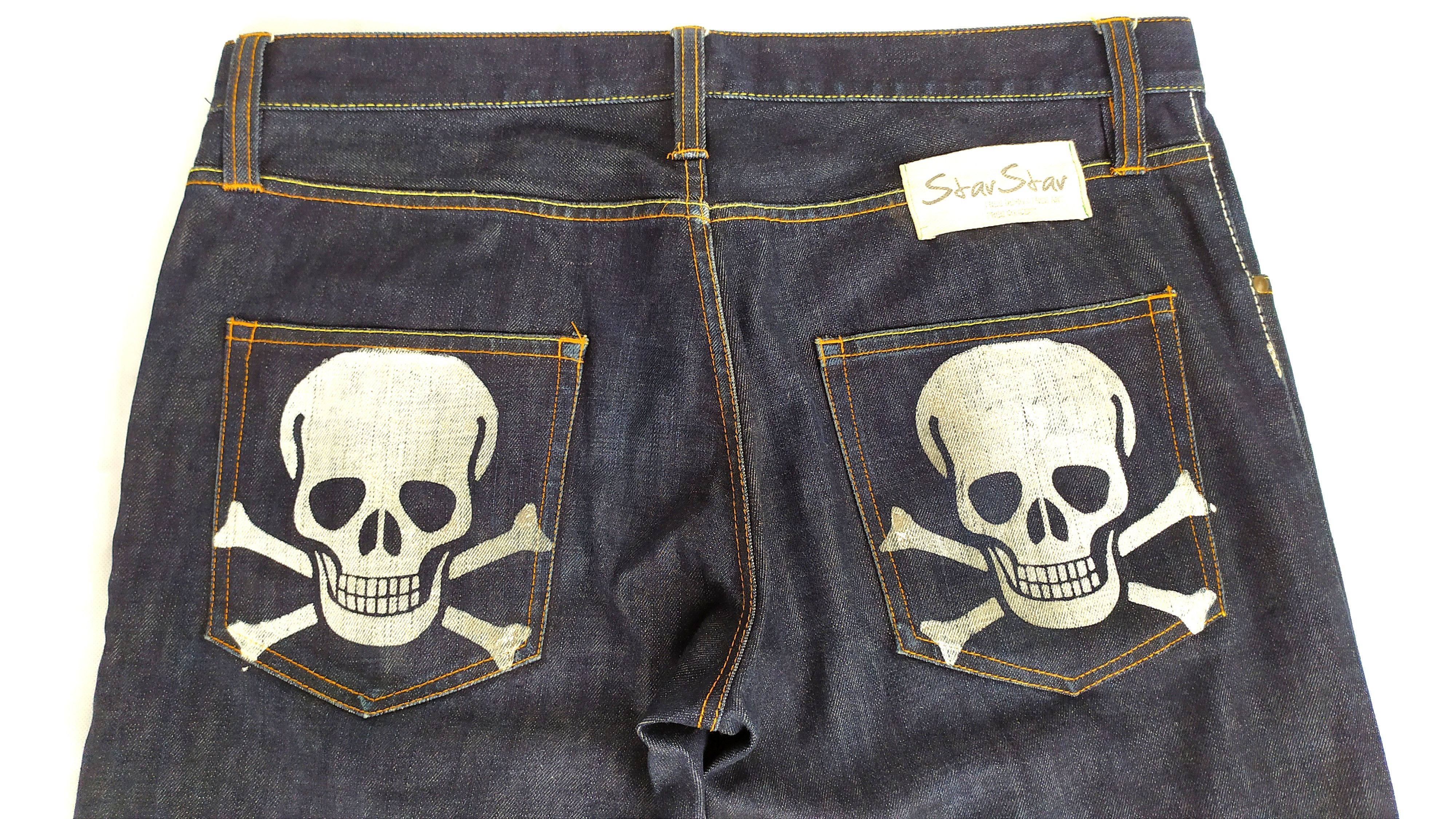 Japanese Brand Japanese brand Star Star denim pants size 34 Size US 34 / EU 50 - 7 Thumbnail