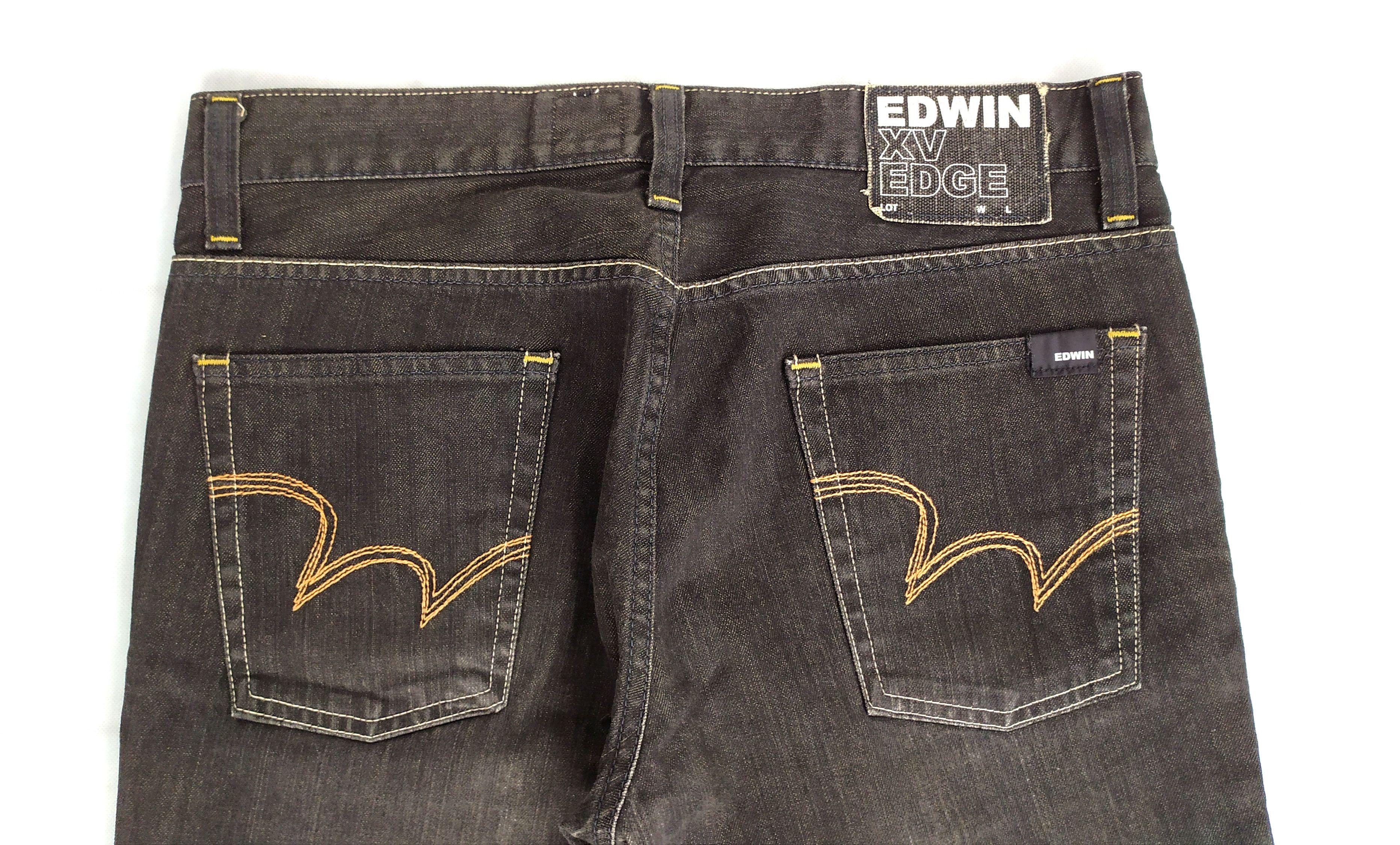 Japanese Brand Japanese brand EDWIN black denim pants size 34 Size US 35 - 10 Thumbnail