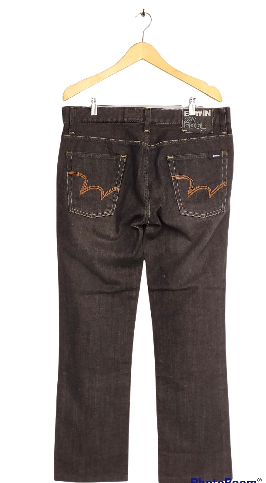 Japanese Brand Japanese brand EDWIN black denim pants size 34 Size US 35 - 1 Thumbnail