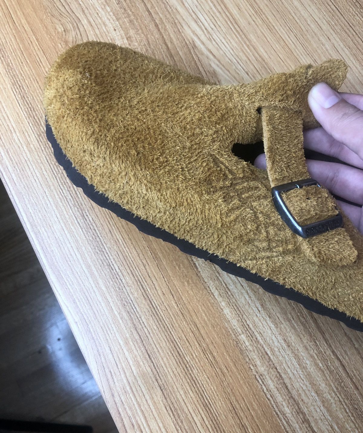 Birkenstock × Stussy Stussy Birkenstock Caramel Boston Clog Size US 10 / EU 43 - 2 Thumbnail
