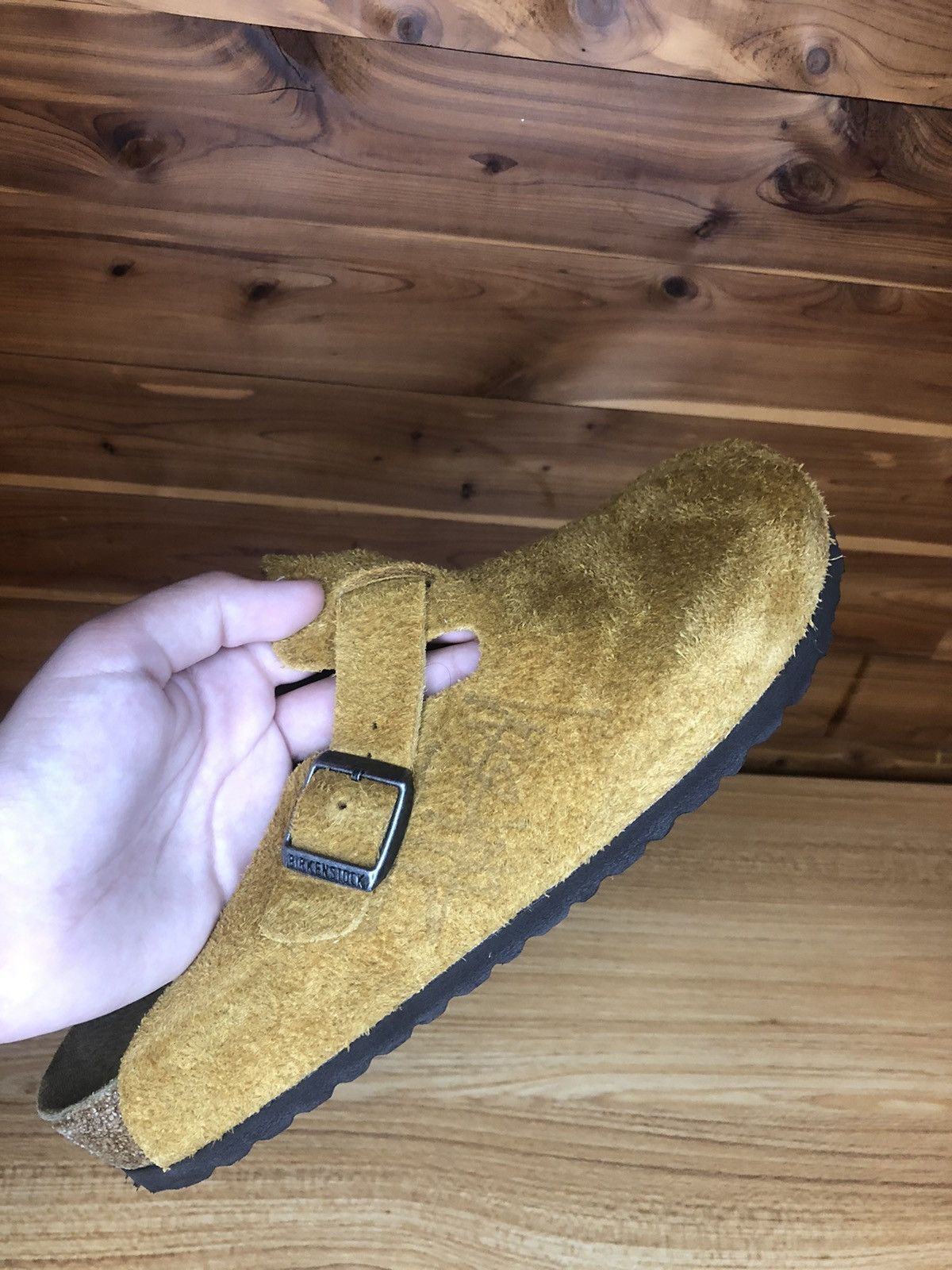 Birkenstock × Stussy Stussy Birkenstock Caramel Boston Clog Size US 10 / EU 43 - 1 Thumbnail