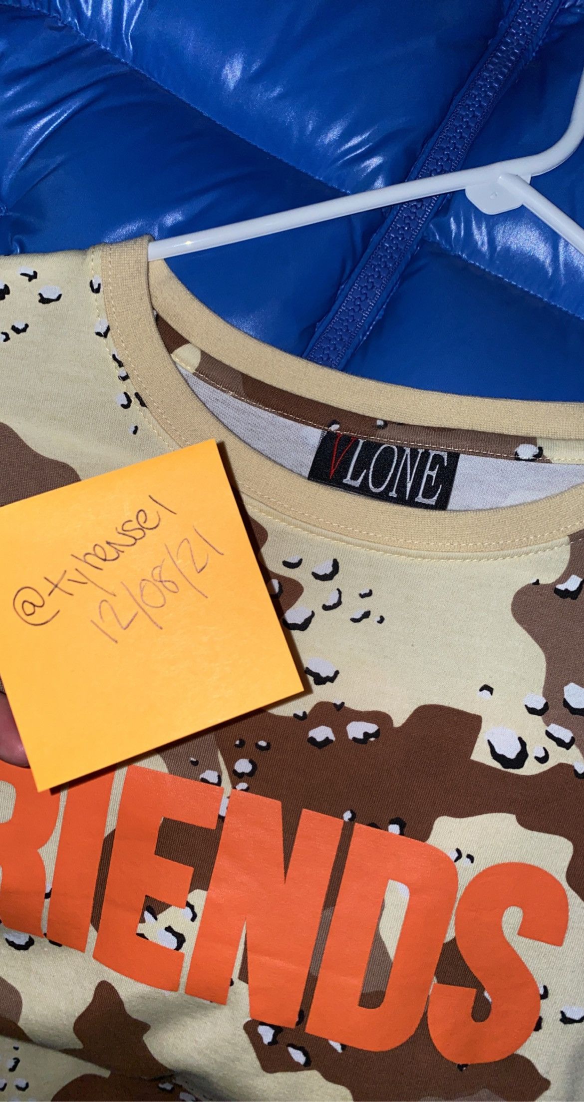 Vlone Vlone Friends Sand Camo Crewneck Size US M / EU 48-50 / 2 - 6 Thumbnail