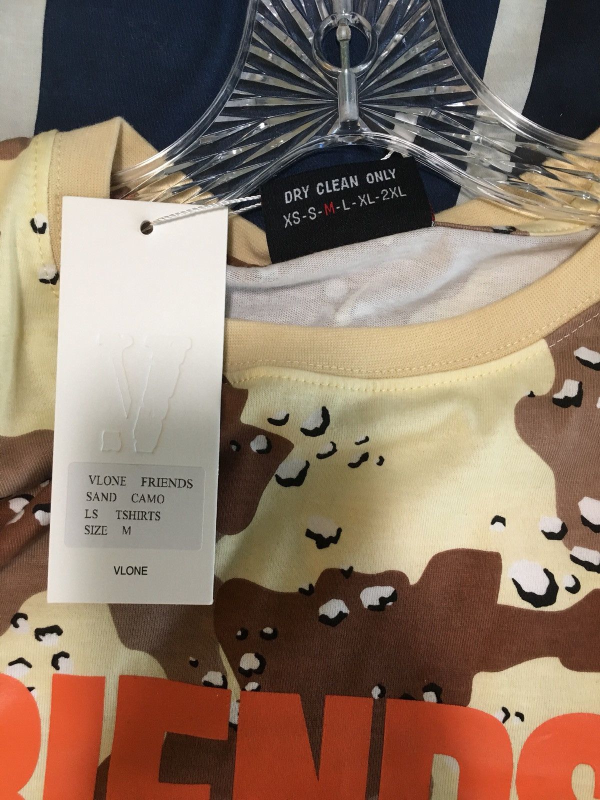 Vlone Vlone Friends Sand Camo Crewneck Size US M / EU 48-50 / 2 - 4 Thumbnail