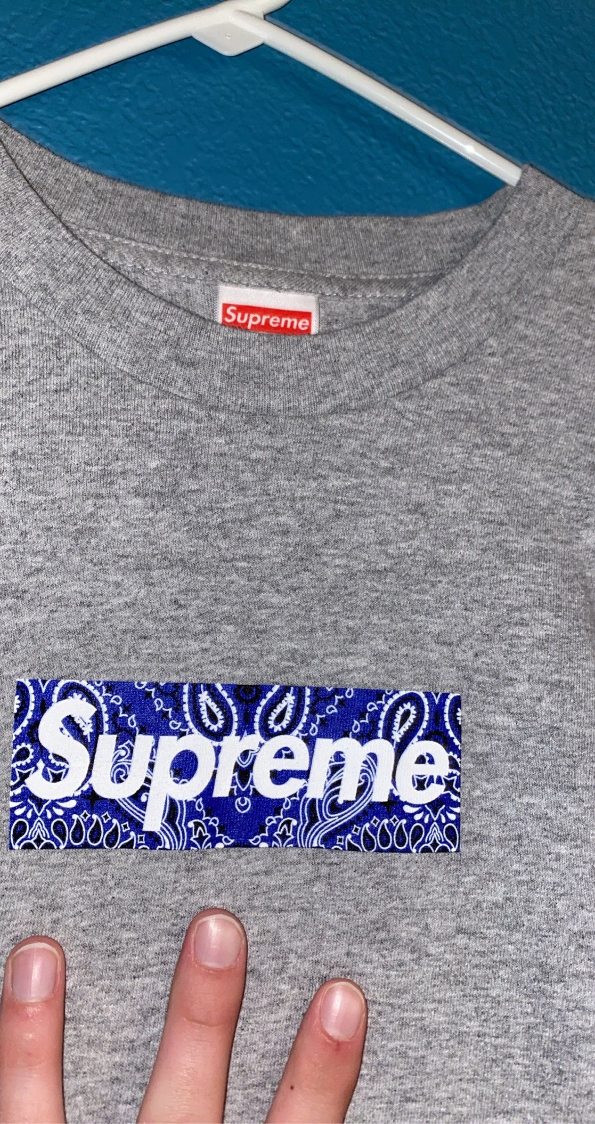 Supreme Supreme Bandana Box Logo Short Sleeve Size US M / EU 48-50 / 2 - 2 Thumbnail