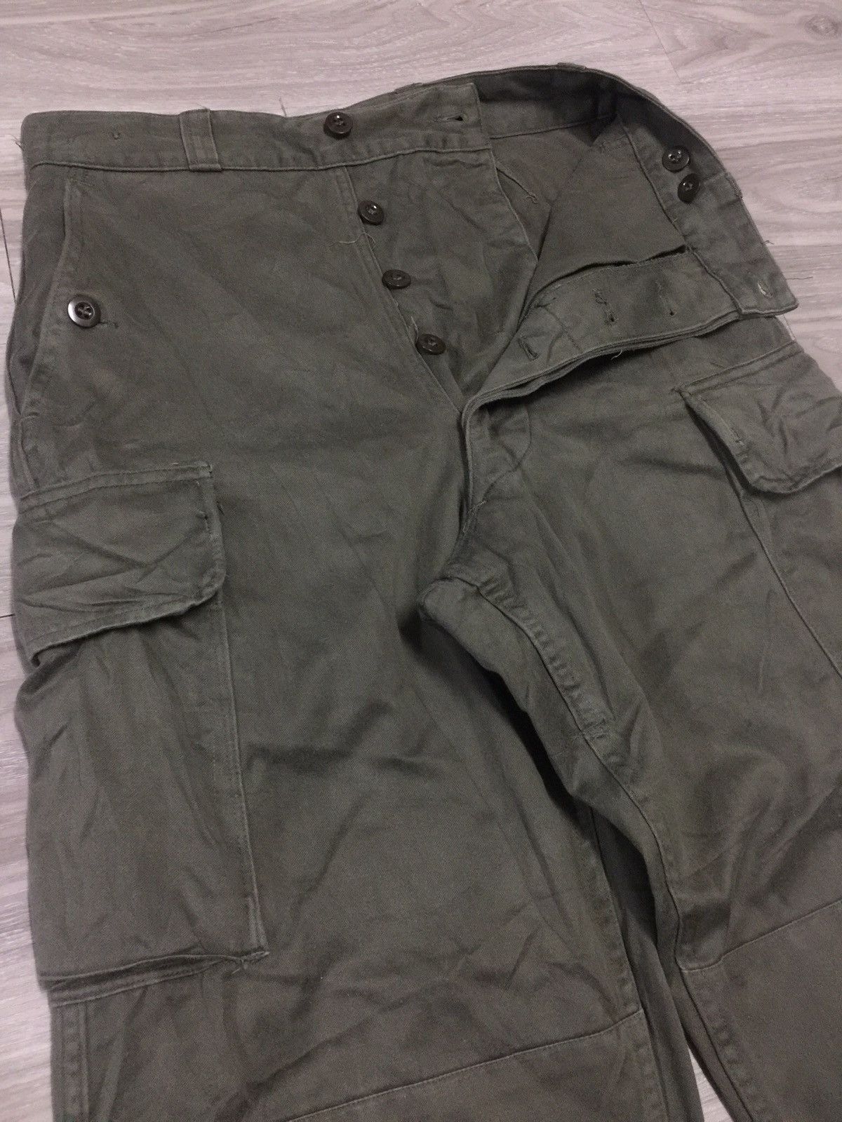 Vintage Vintage French Army Paul Boye 1977 Cargo Pant Size US 28 / EU 44 - 6 Thumbnail