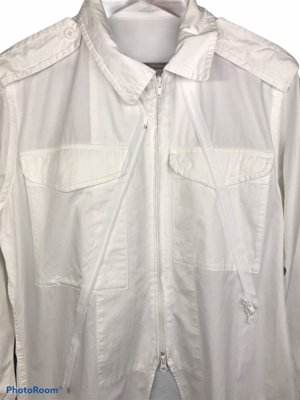 Yohji Yamamoto Vintage 80’s Yohji Yamamoto Very Y.Y Deconstructed Jacket Size US L / EU 52-54 / 3 - 7 Thumbnail