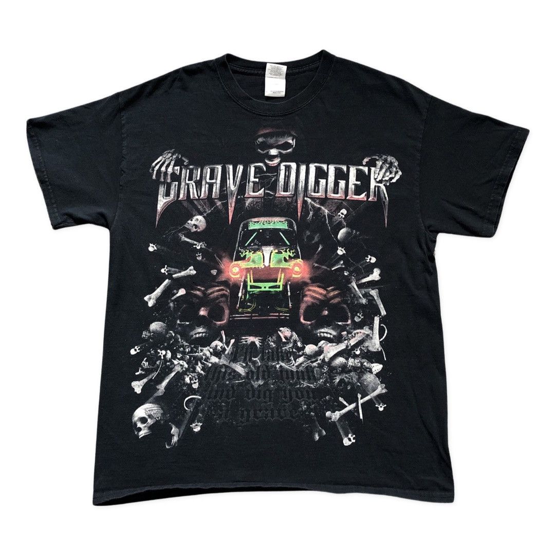 Vintage Vintage Grave Digger shirt | Grailed