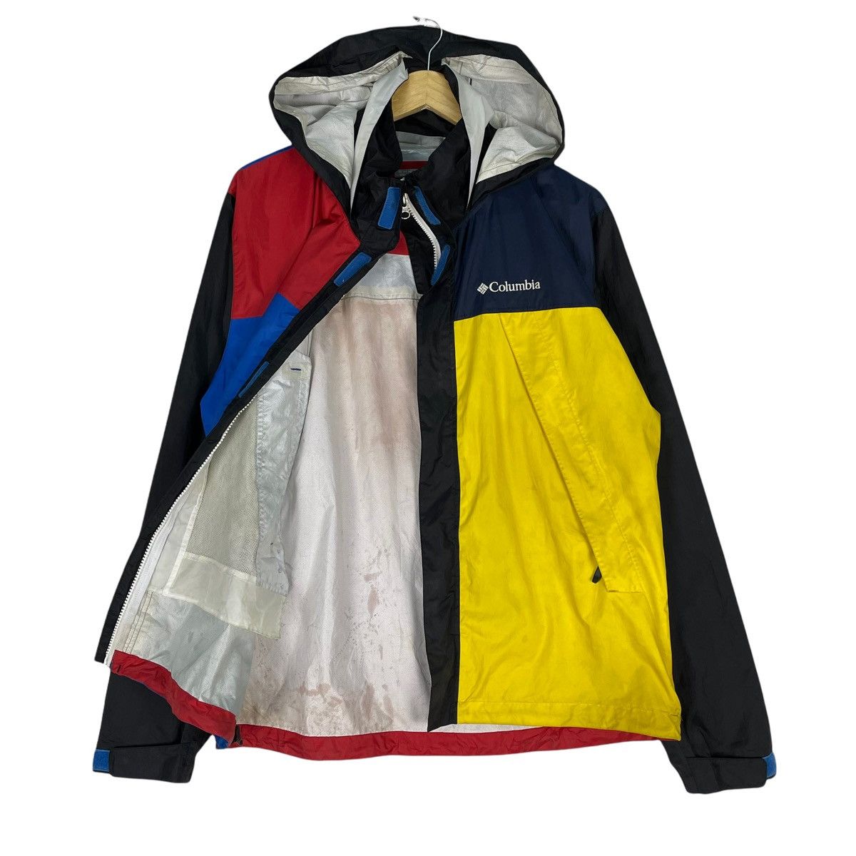 Columbia ❄️COLUMBIA Omni Tech Colour Block Hoodie Windbreaker Jacket Size US M / EU 48-50 / 2 - 3 Thumbnail