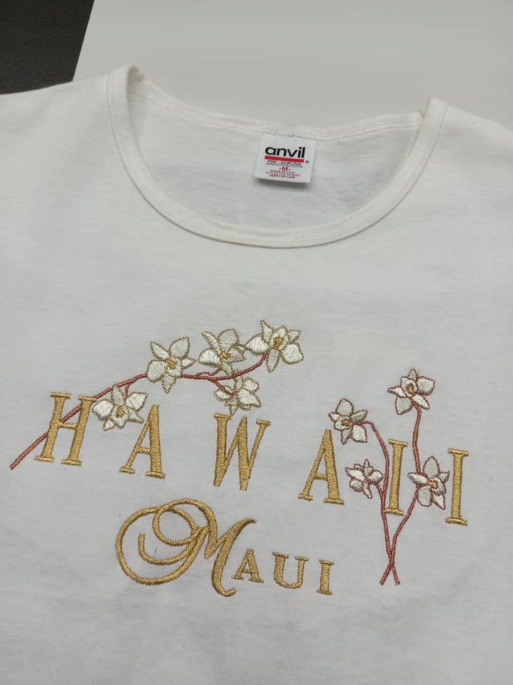 Anvil Vintage Hawaii Maui Size M / US 6-8 / IT 42-44 - 3 Thumbnail