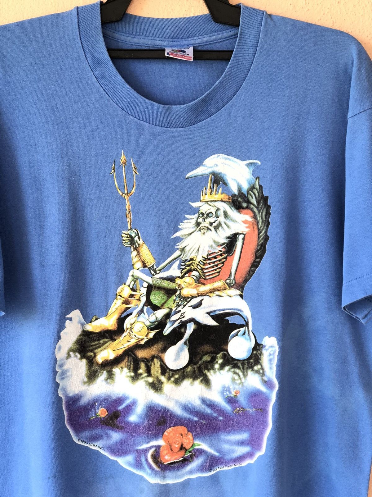 Grateful Dead Vintage 90s Grateful Dead 1993 Concert Tee Size US L / EU 52-54 / 3 - 3 Thumbnail