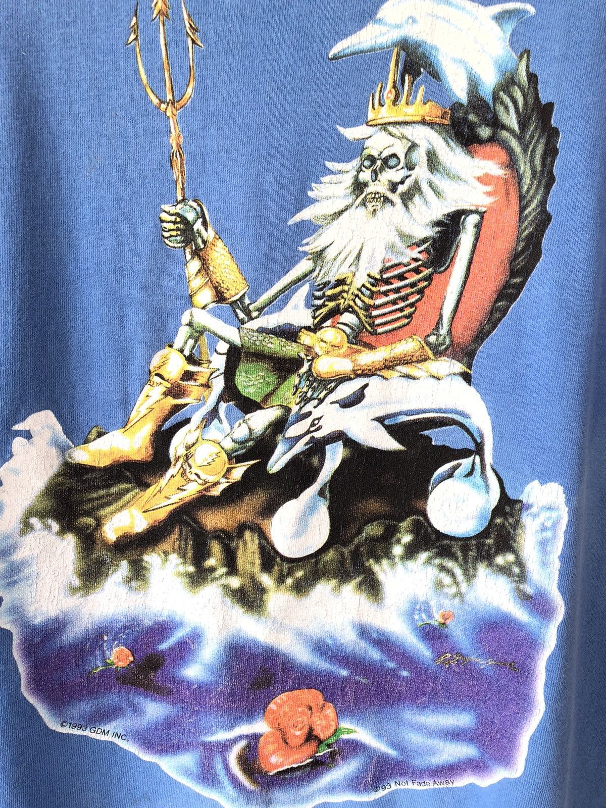 Grateful Dead Vintage 90s Grateful Dead 1993 Concert Tee Size US L / EU 52-54 / 3 - 4 Thumbnail