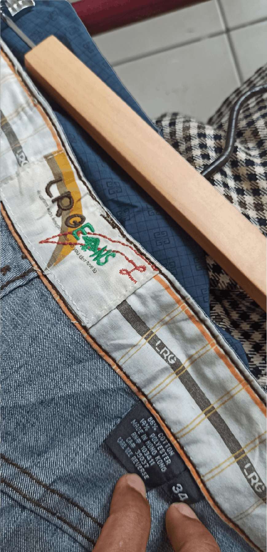 LRG LRG Roots People Denim Jeans Size US 33 - 16 Thumbnail