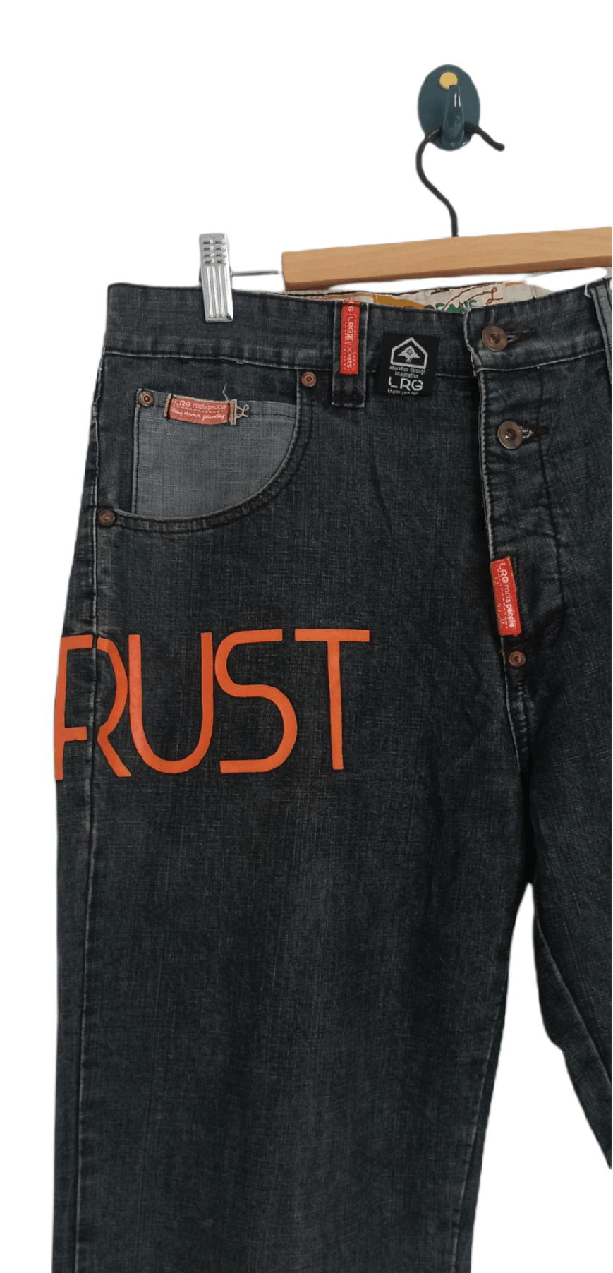 LRG LRG Roots People Denim Jeans Size US 33 - 7 Thumbnail