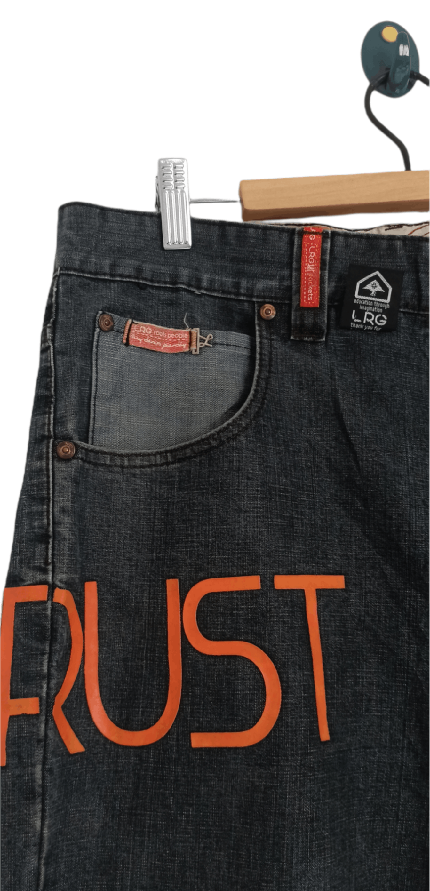 LRG LRG Roots People Denim Jeans Size US 33 - 3 Thumbnail