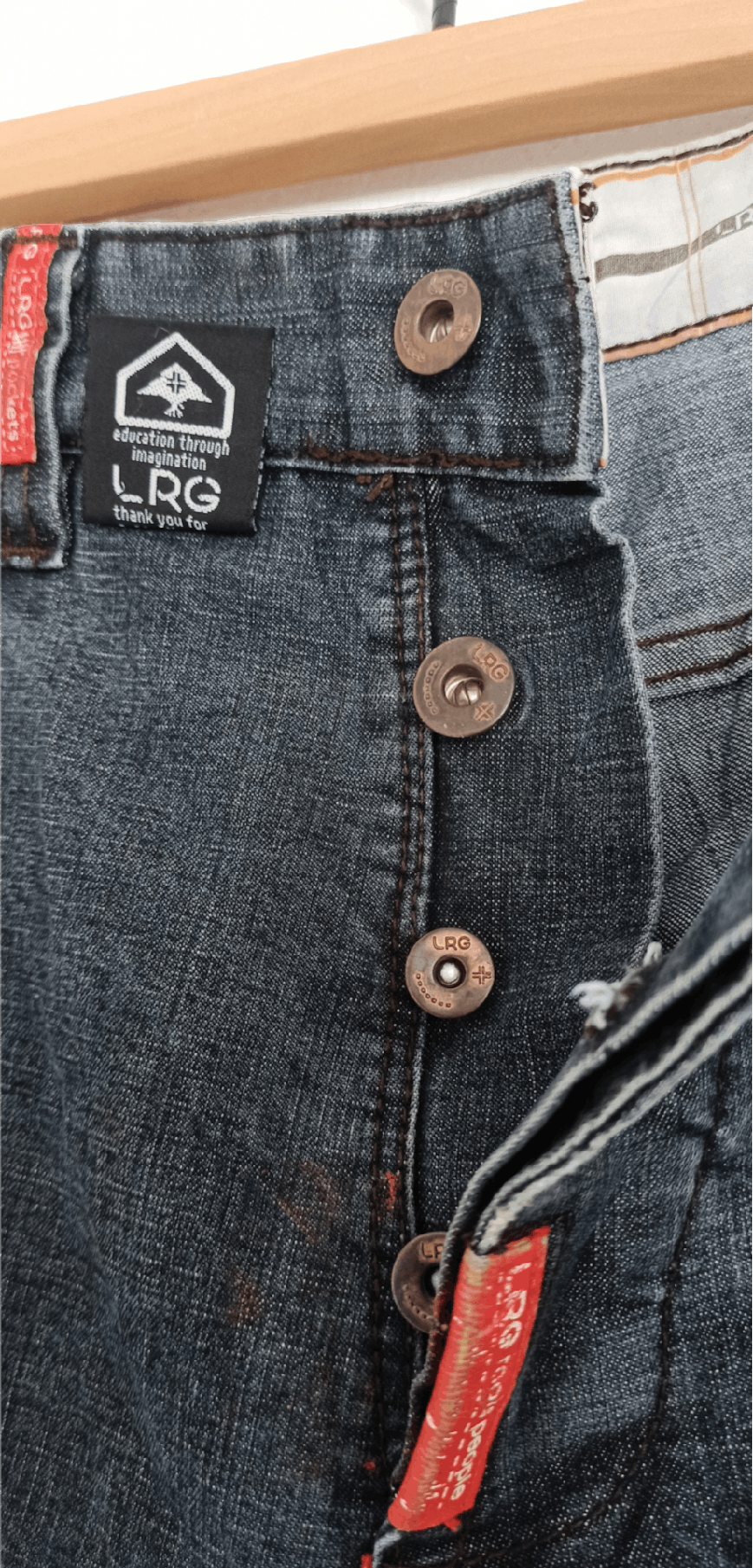 LRG LRG Roots People Denim Jeans Size US 33 - 2 Thumbnail