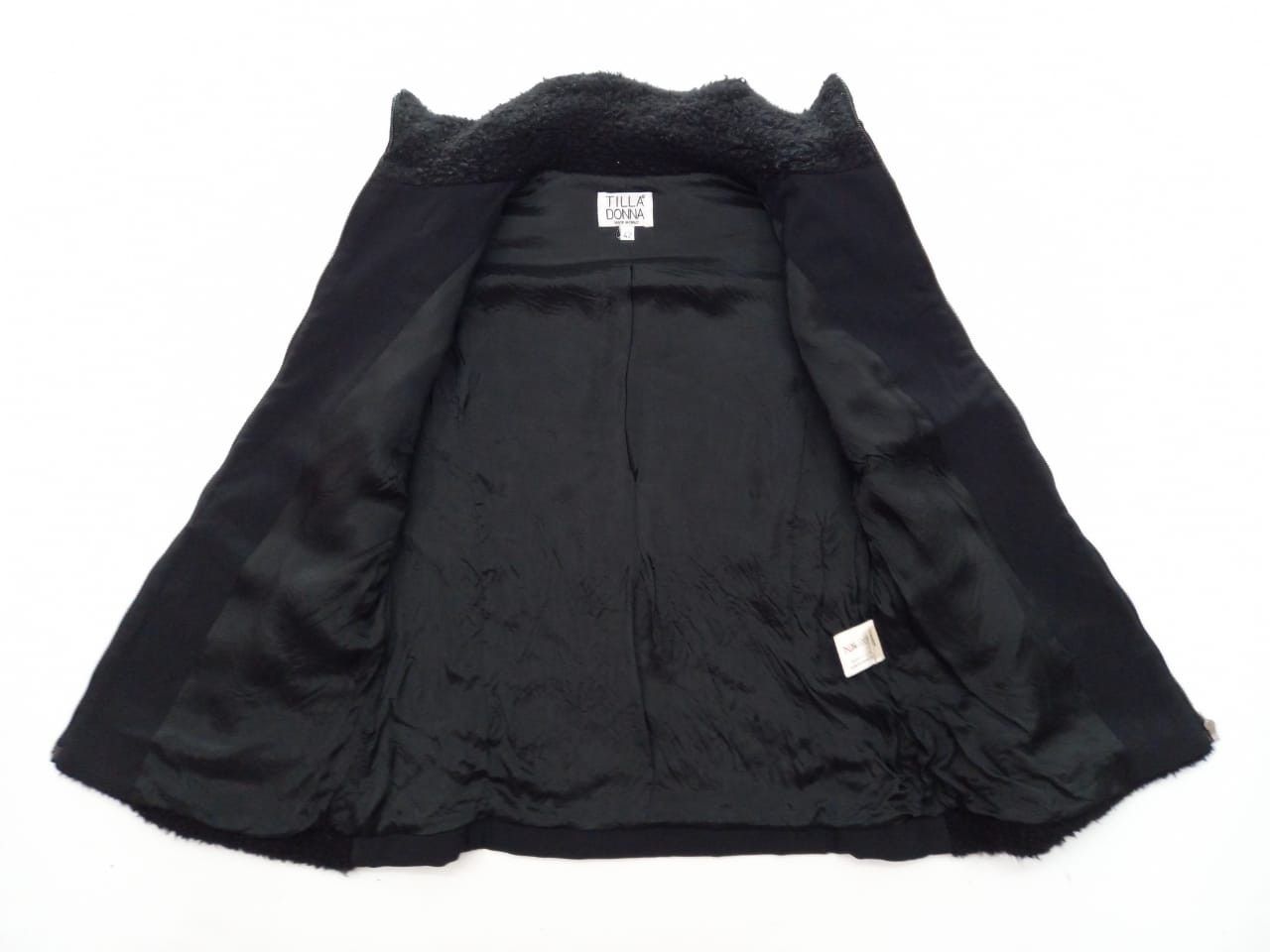 Other Tilla Donna Fleece Wool Vest Jacket Made In Italy Size M / US 6-8 / IT 42-44 - 3 Thumbnail