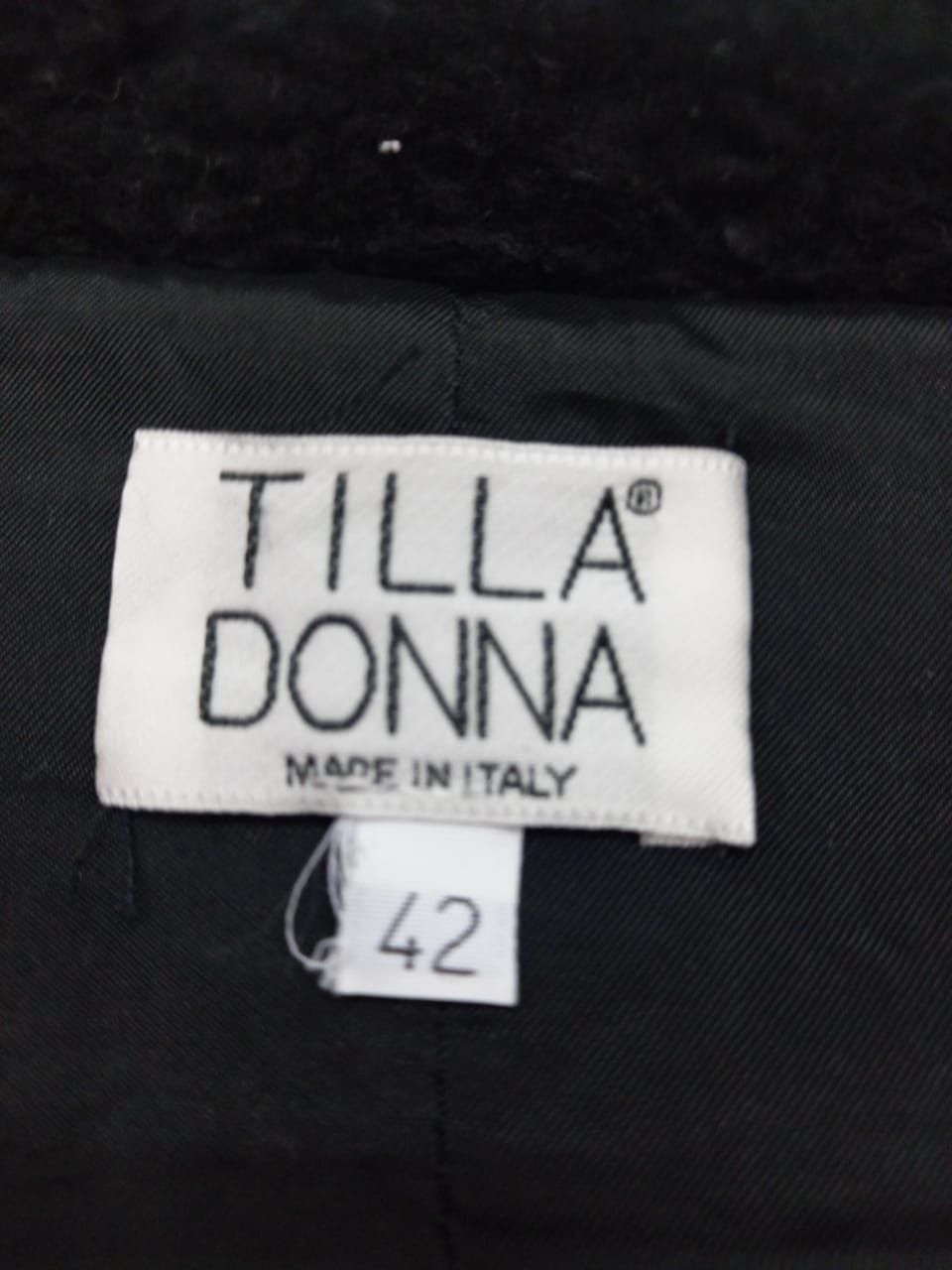 Other Tilla Donna Fleece Wool Vest Jacket Made In Italy Size M / US 6-8 / IT 42-44 - 4 Thumbnail