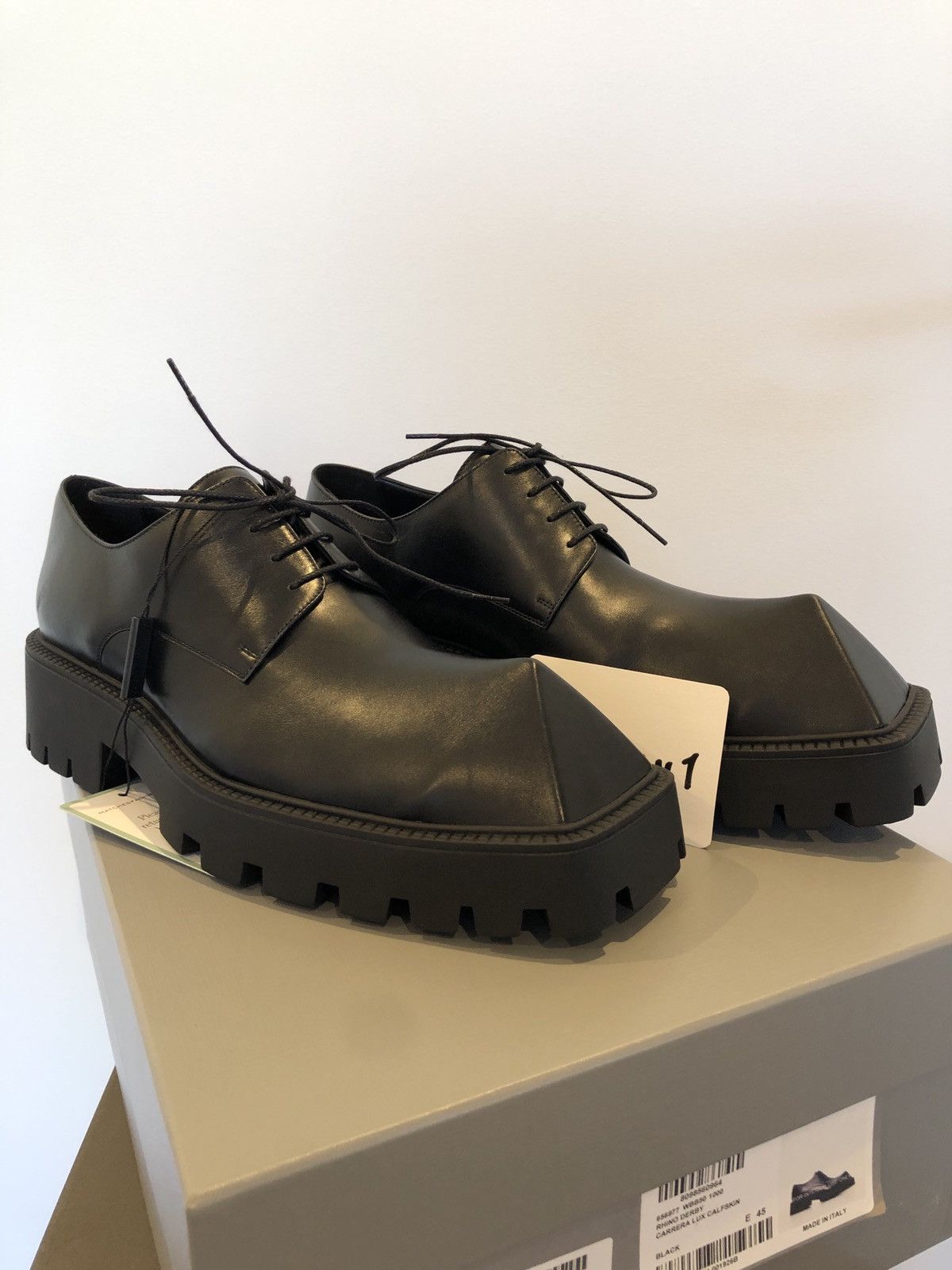 Balenciaga Balenciaga Rhino Derby | Grailed Balenciaga Balenciaga Rhino Derby | Grailed