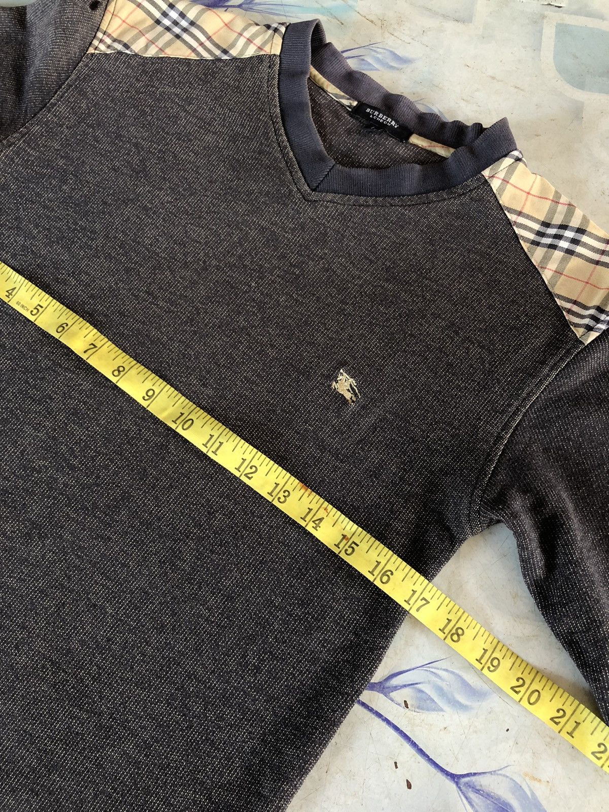 Burberry × Burberry Prorsum Burberry V Neck Tee Size US S / EU 44-46 / 1 - 4 Thumbnail