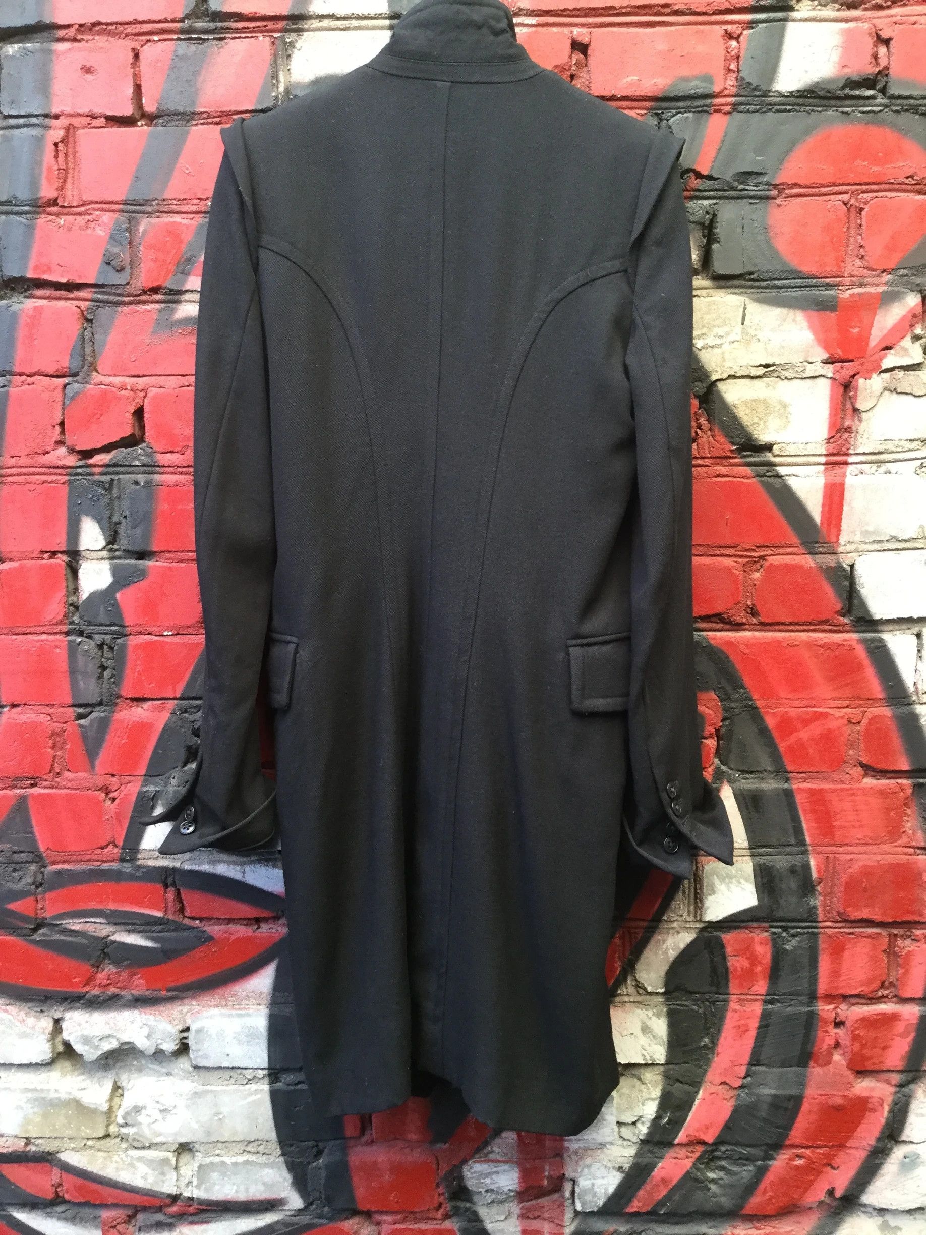 Ann Demeulemeester Asymmetric Double-Breasted coat Size S / US 4 / IT 40 - 4 Thumbnail