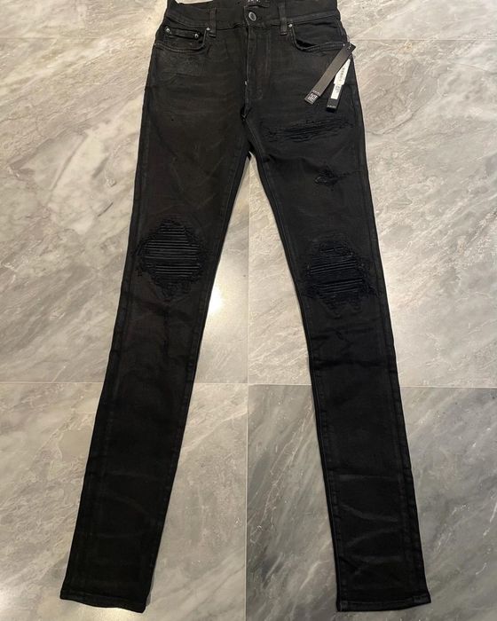 Amiri Amiri Tonal Black MX1 Jeans 28/29 | Grailed