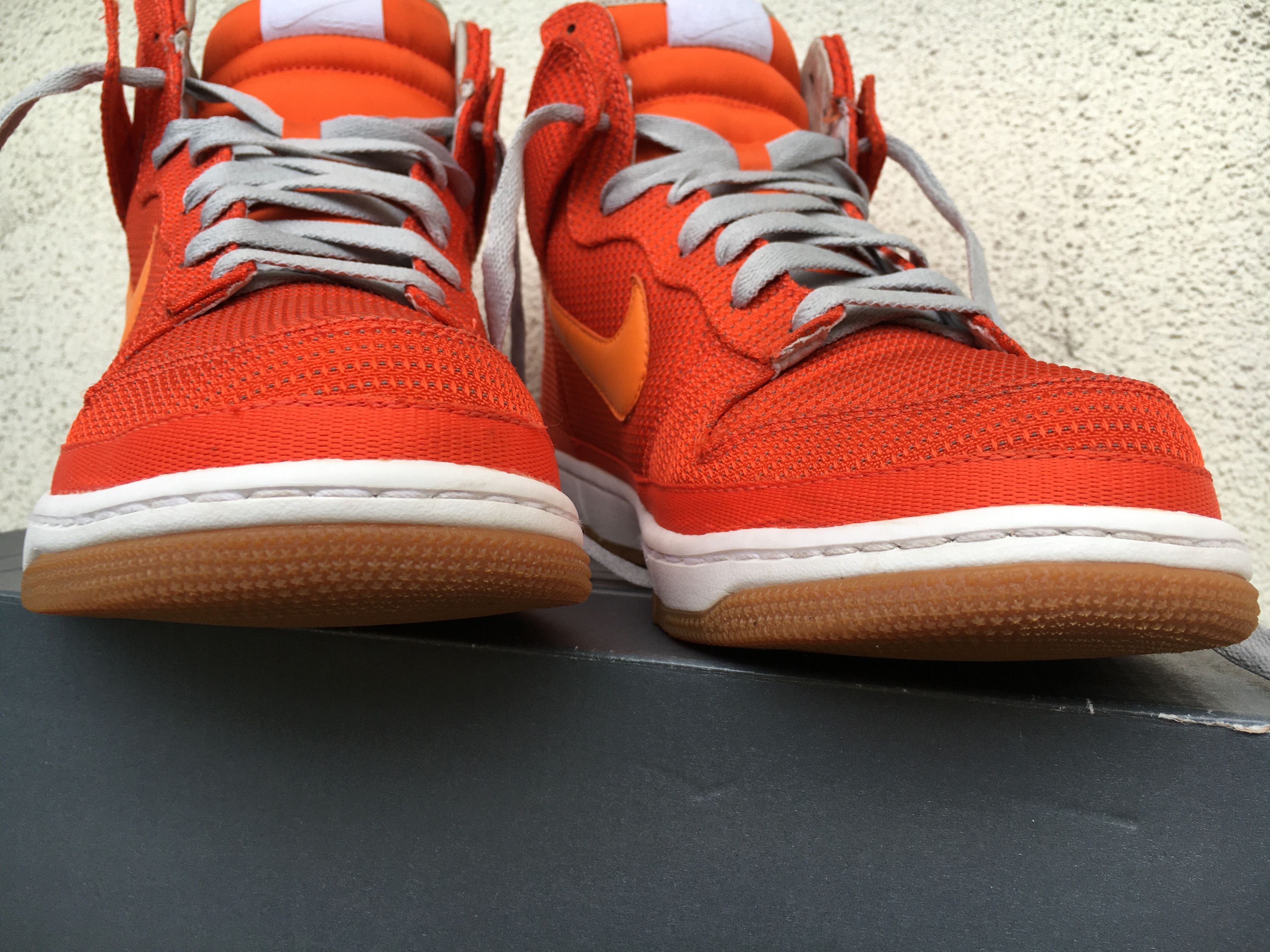 Nike Nike Dunk High Supreme ‘Orange Blaze’ 324759-881 Size US 9.5 / EU 42-43 - 4 Thumbnail