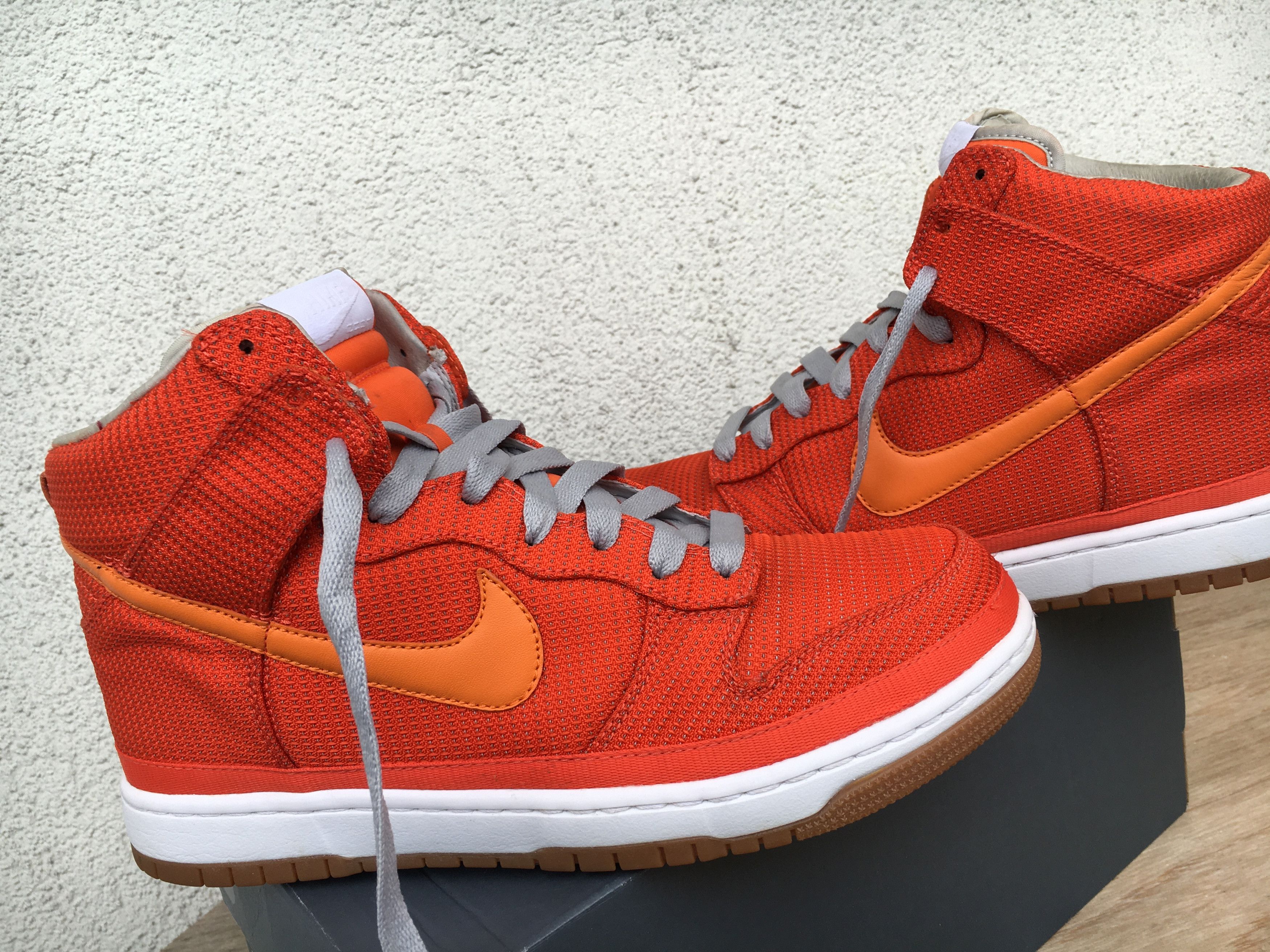 Nike Nike Dunk High Supreme ‘Orange Blaze’ 324759-881 Size US 9.5 / EU 42-43 - 1 Thumbnail