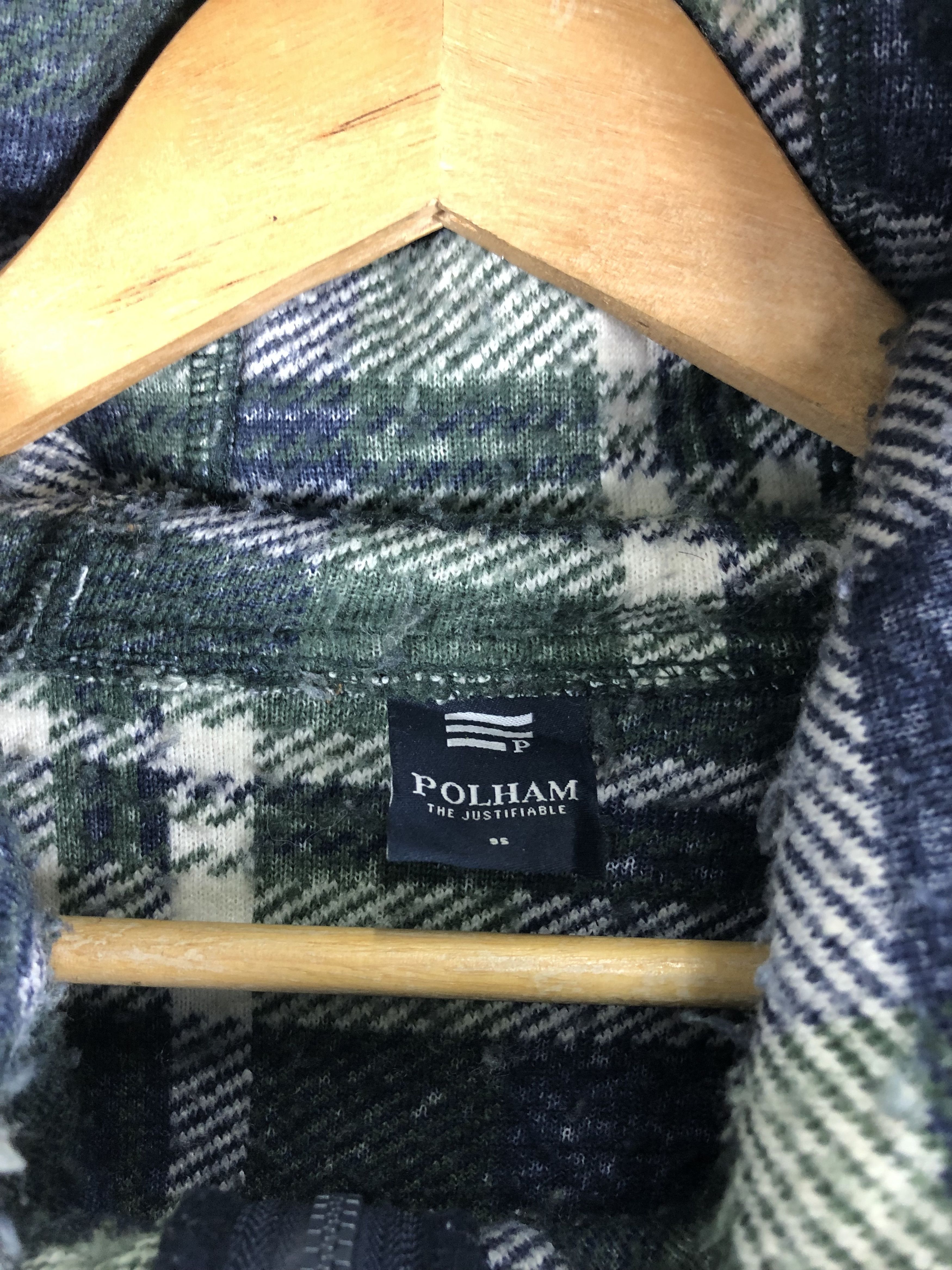 Japanese Brand × Vintage Vintage Polham Fleece Hoodie Jacket Size US M / EU 48-50 / 2 - 5 Thumbnail