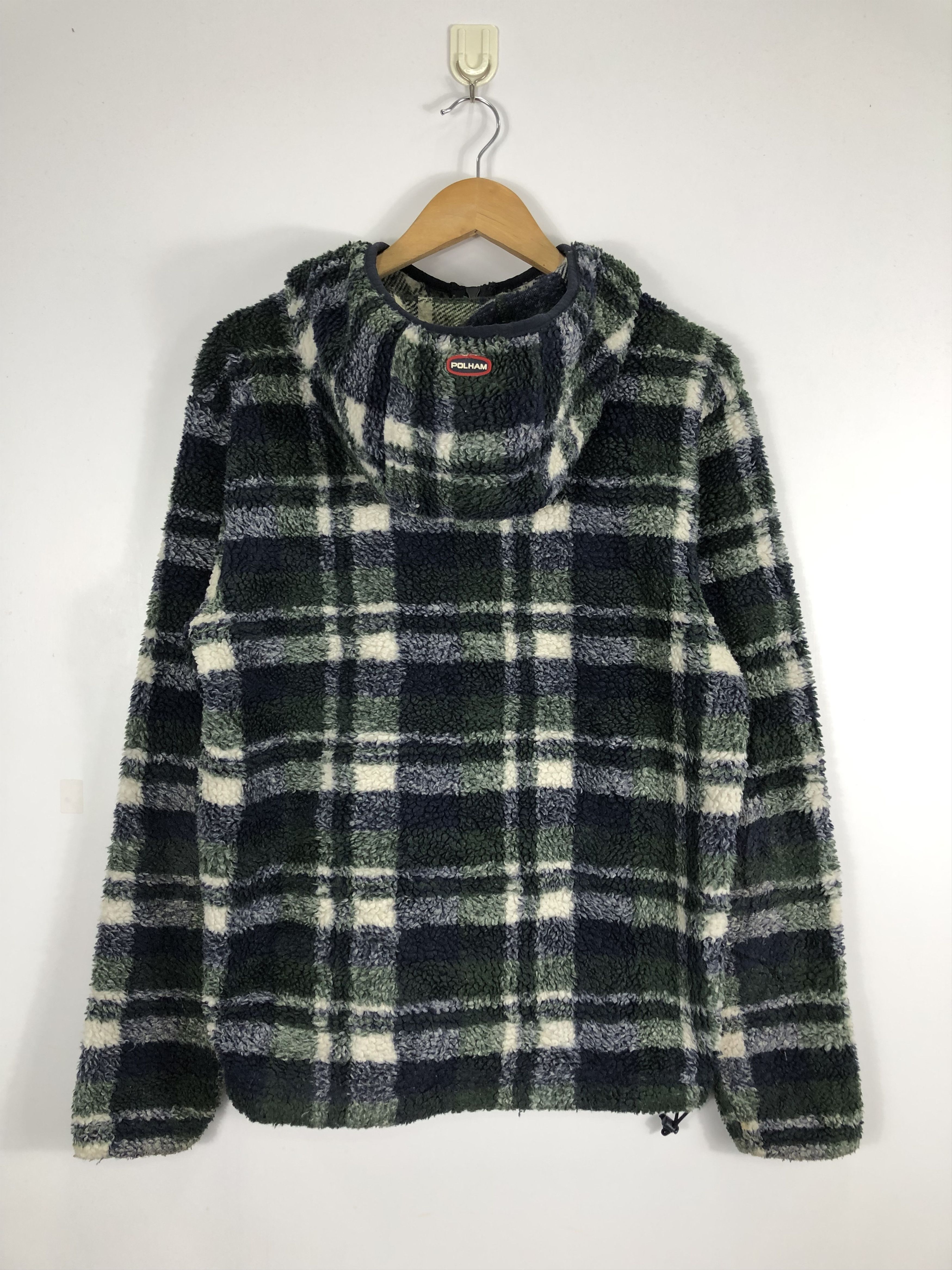 Japanese Brand × Vintage Vintage Polham Fleece Hoodie Jacket Size US M / EU 48-50 / 2 - 8 Thumbnail