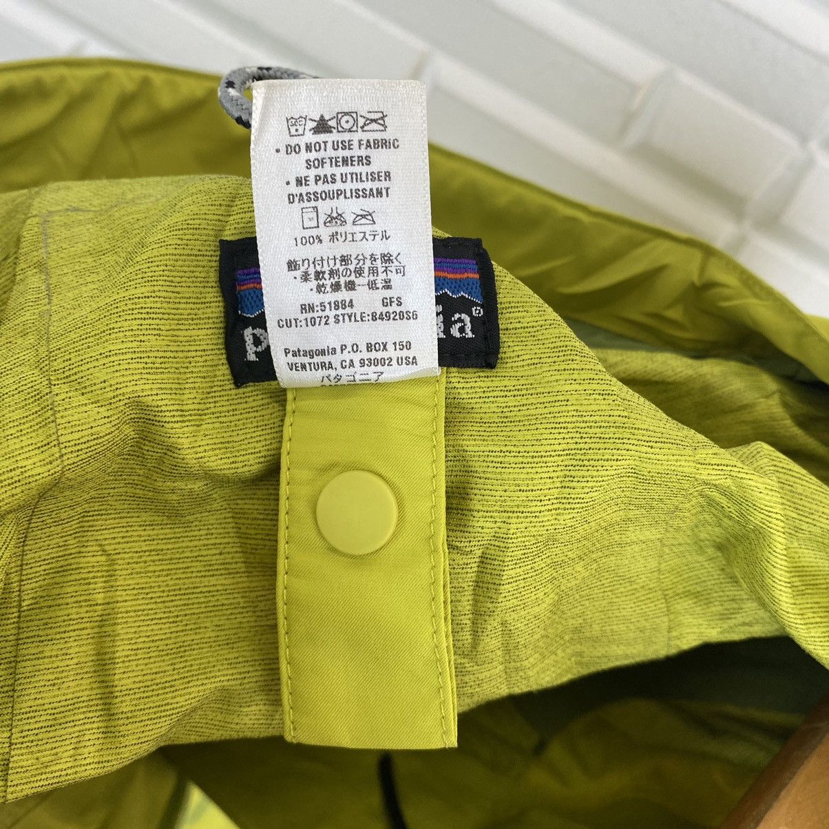 Patagonia PATAGONIA LIGHT ZIPPER HOODIE JACKET NICE DESIGN Size US XL / EU 56 / 4 - 14 Thumbnail