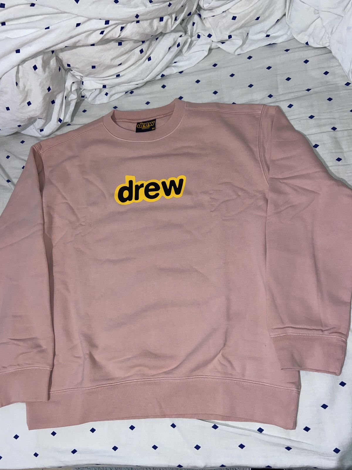 Drew House × Justin Bieber Drew House Secret Logo Crewneck