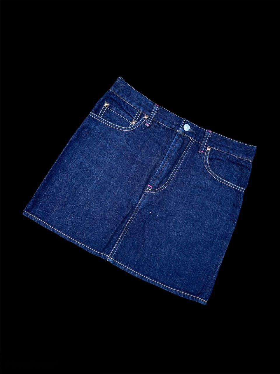 Evisu × Japanese Brand × Vintage Evisu Donna Denim Skirt Size ONE SIZE - 4 Thumbnail