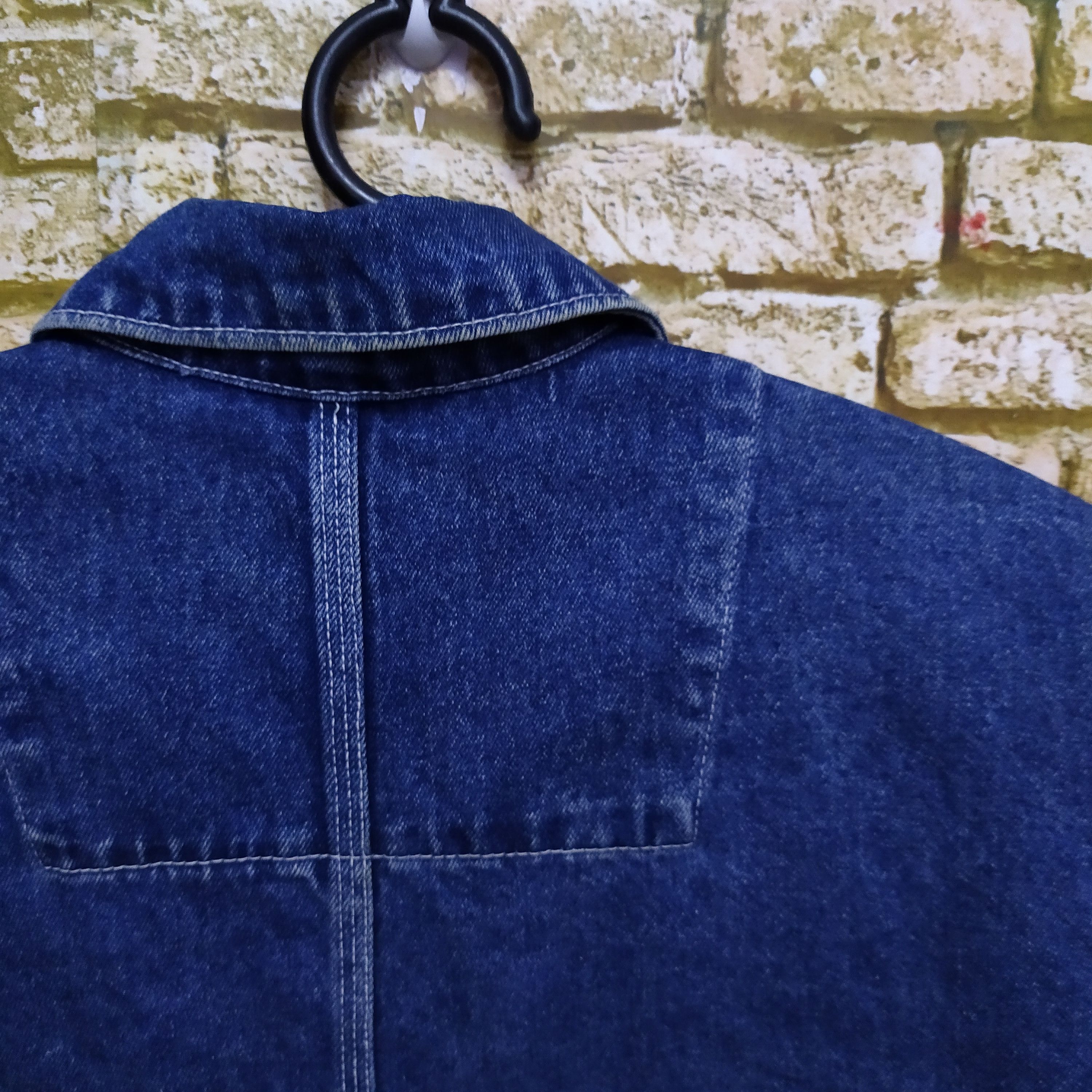 Japanese Brand VTG DOG HOUSE DENIM CHORE JACKET (D412) Size US L / EU 52-54 / 3 - 6 Thumbnail