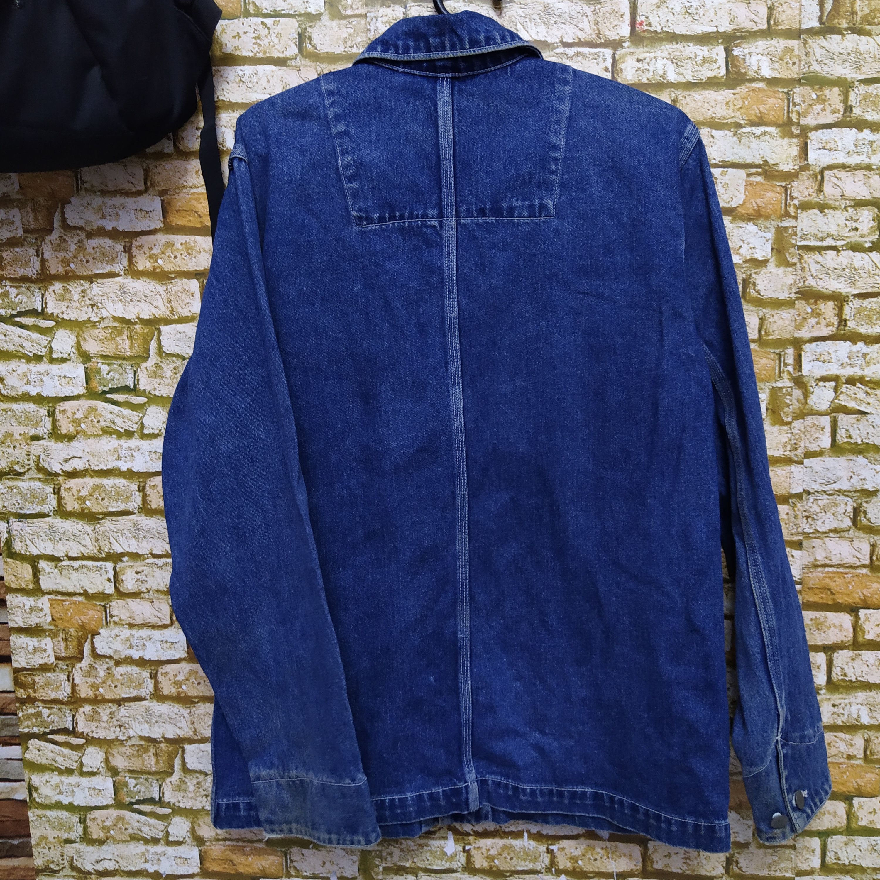 Japanese Brand VTG DOG HOUSE DENIM CHORE JACKET (D412) Size US L / EU 52-54 / 3 - 5 Thumbnail