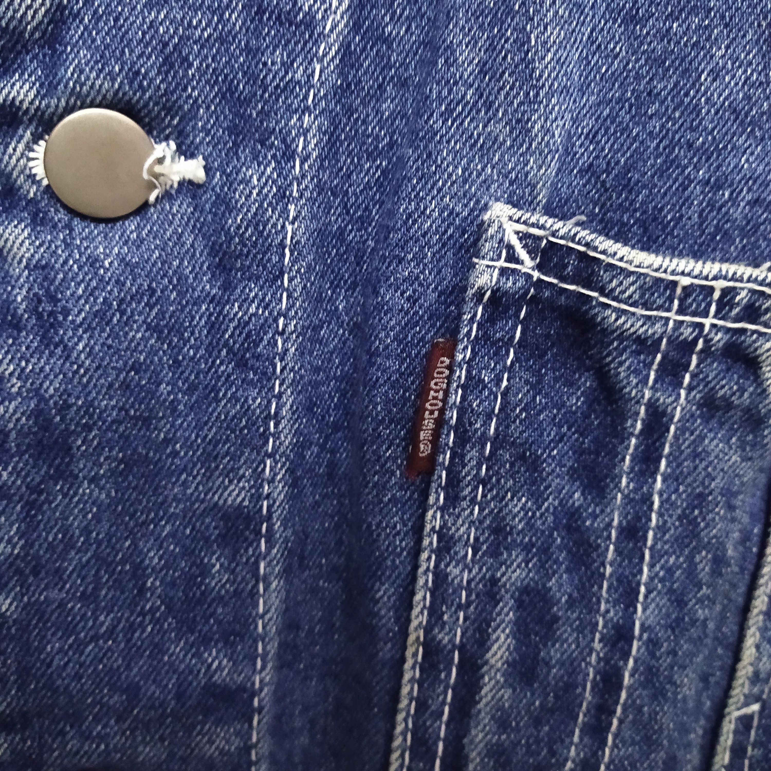 Japanese Brand VTG DOG HOUSE DENIM CHORE JACKET (D412) Size US L / EU 52-54 / 3 - 3 Thumbnail