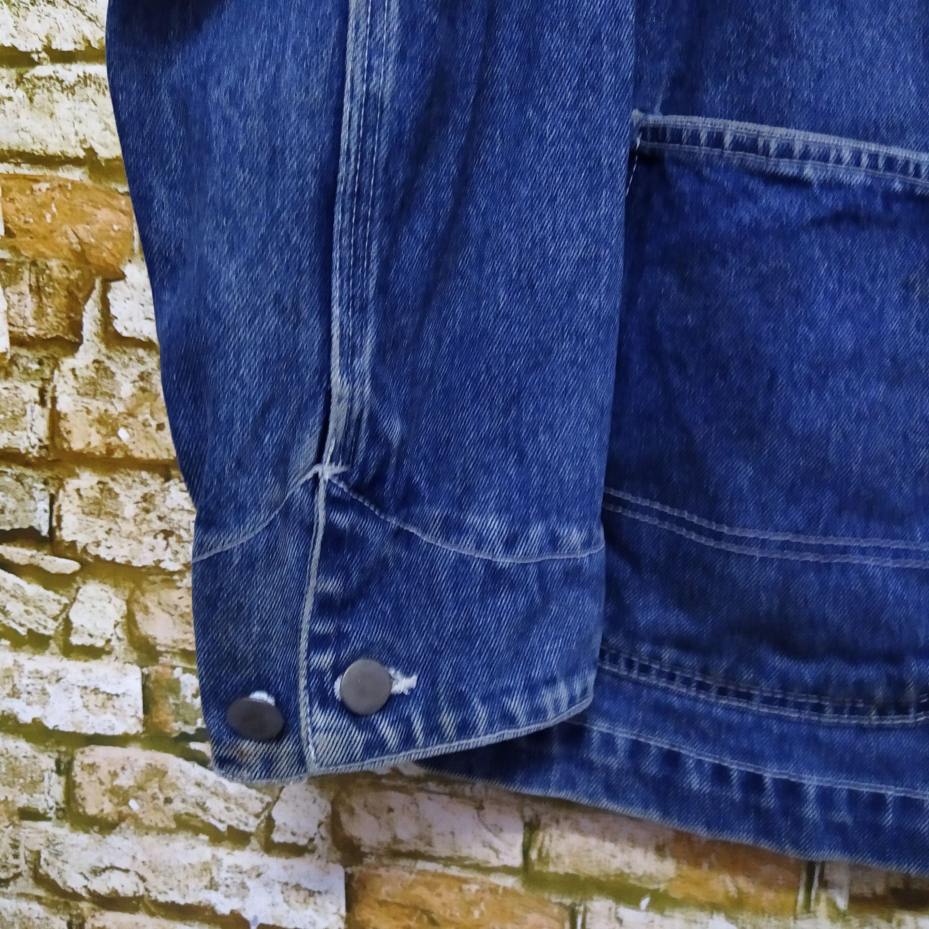 Japanese Brand VTG DOG HOUSE DENIM CHORE JACKET (D412) Size US L / EU 52-54 / 3 - 2 Thumbnail