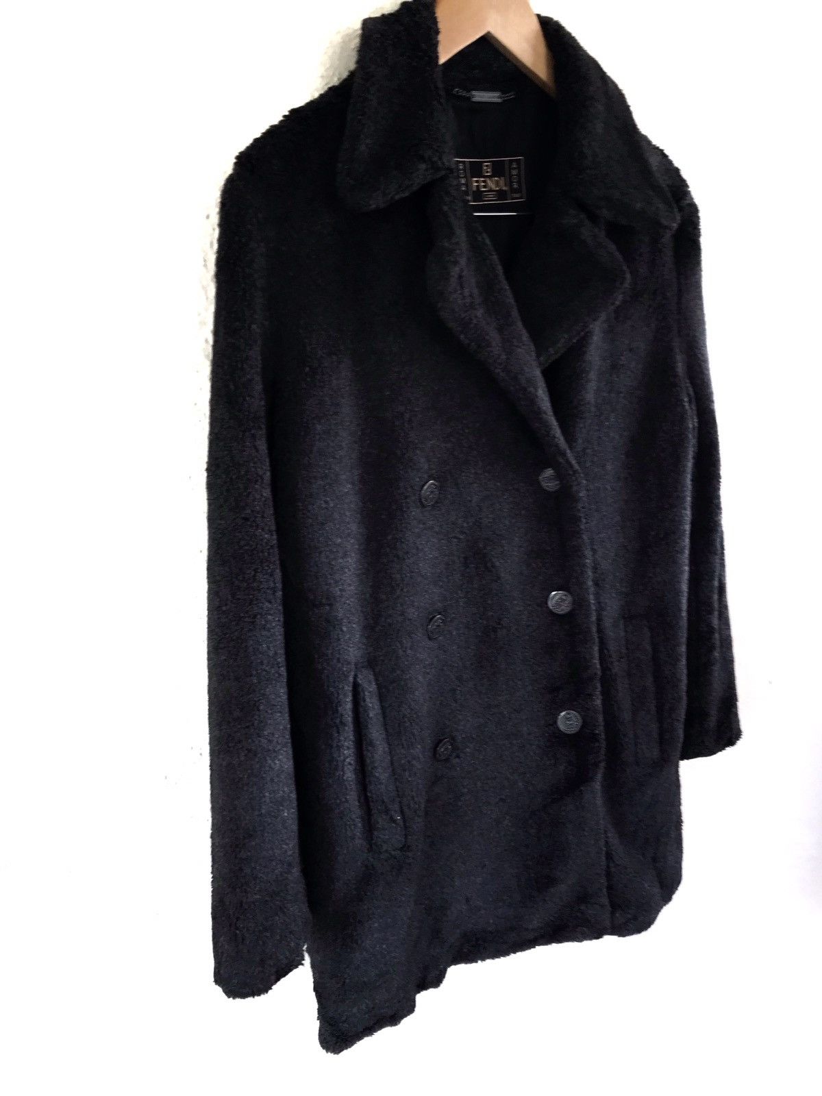 Fendi FENDI Jeans Boa Coat/ Fur Jacket Made in Italy Size US M / EU 48-50 / 2 - 3 Thumbnail
