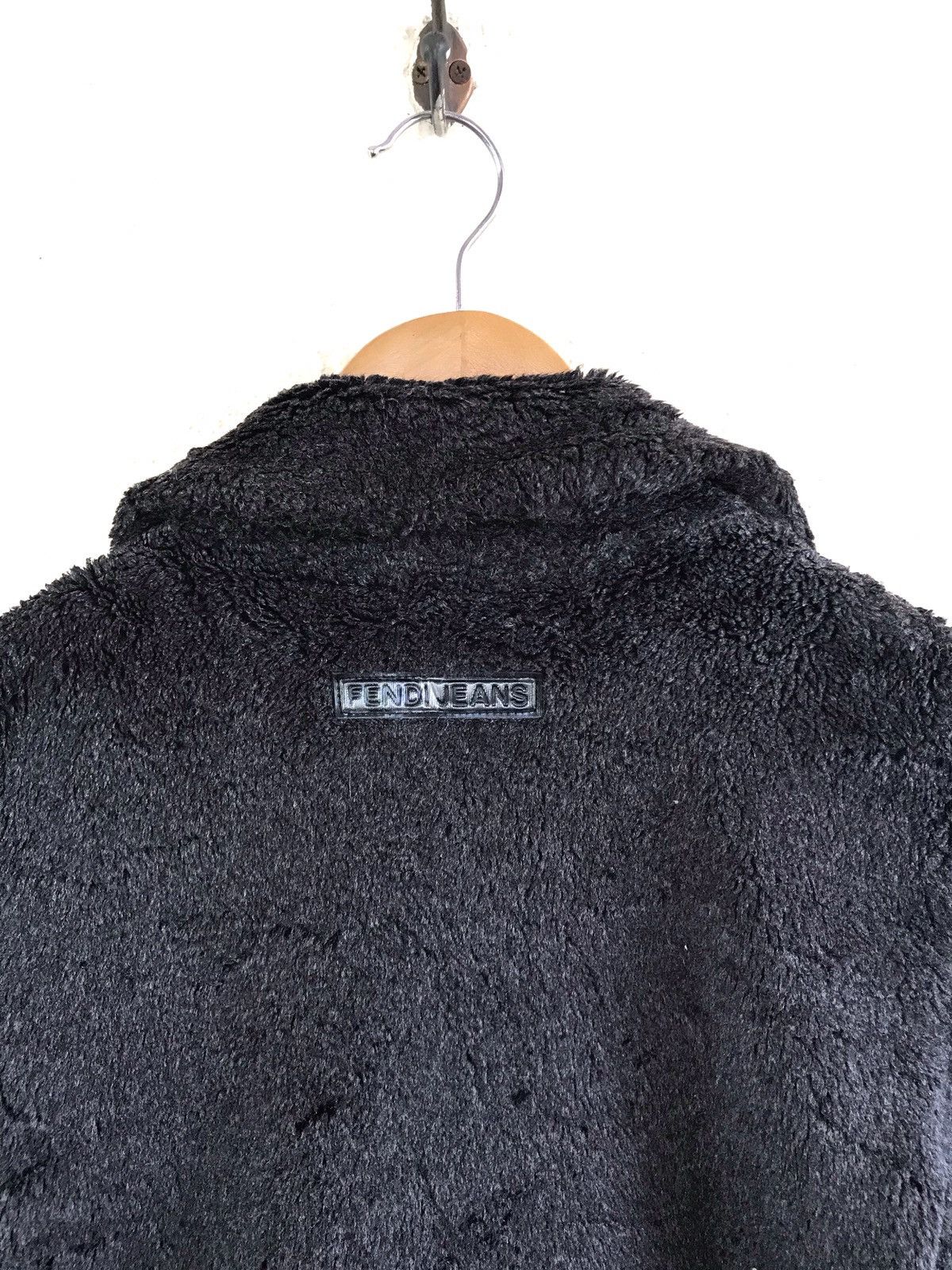 Fendi FENDI Jeans Boa Coat/ Fur Jacket Made in Italy Size US M / EU 48-50 / 2 - 9 Thumbnail