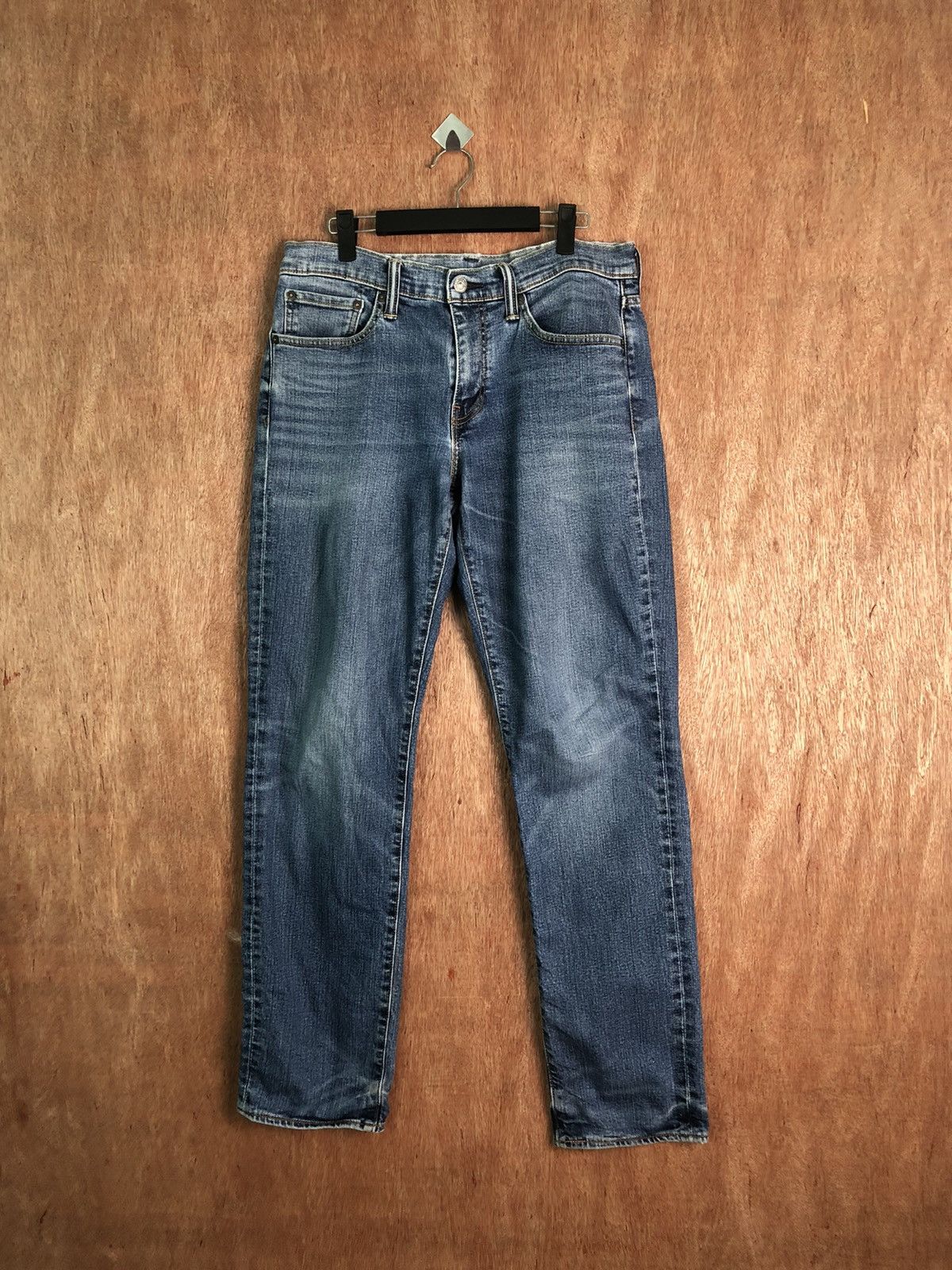 Levi's Levis streetwear distressed Blue Denim #6358 Size US 31 - 1 Thumbnail