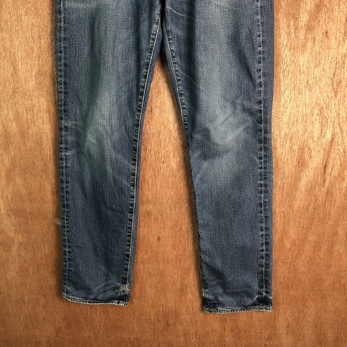 Levi's Levis streetwear distressed Blue Denim #6358 Size US 31 - 3 Thumbnail