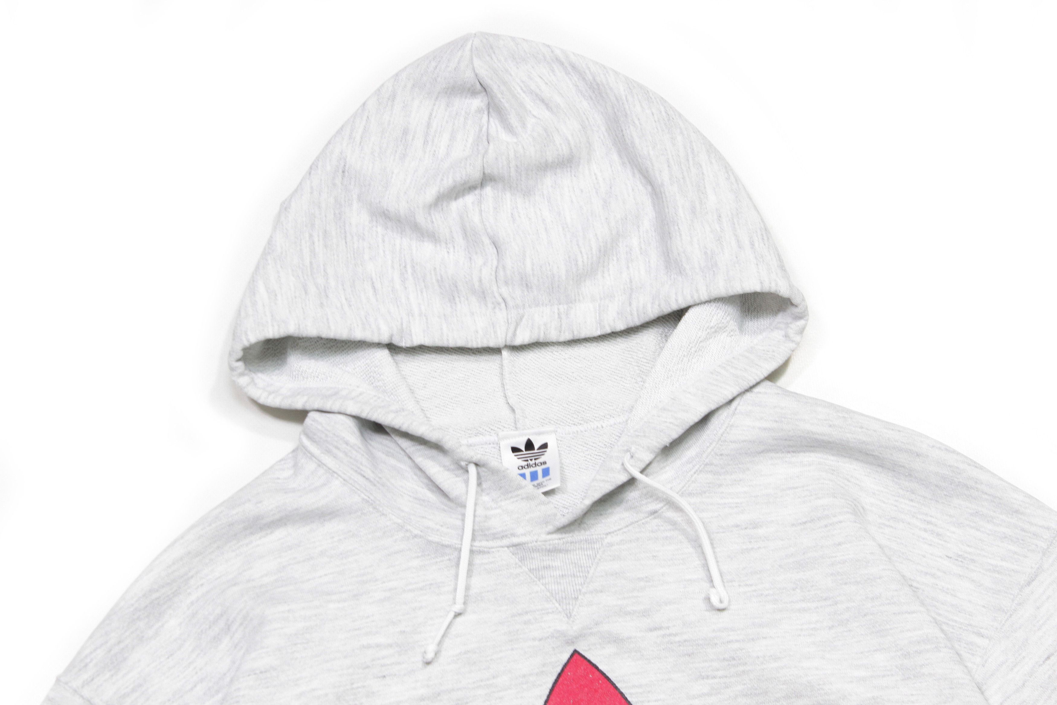 Adidas 90S Big Logo Hoodie Made in Japan Size US L / EU 52-54 / 3 - 4 Thumbnail