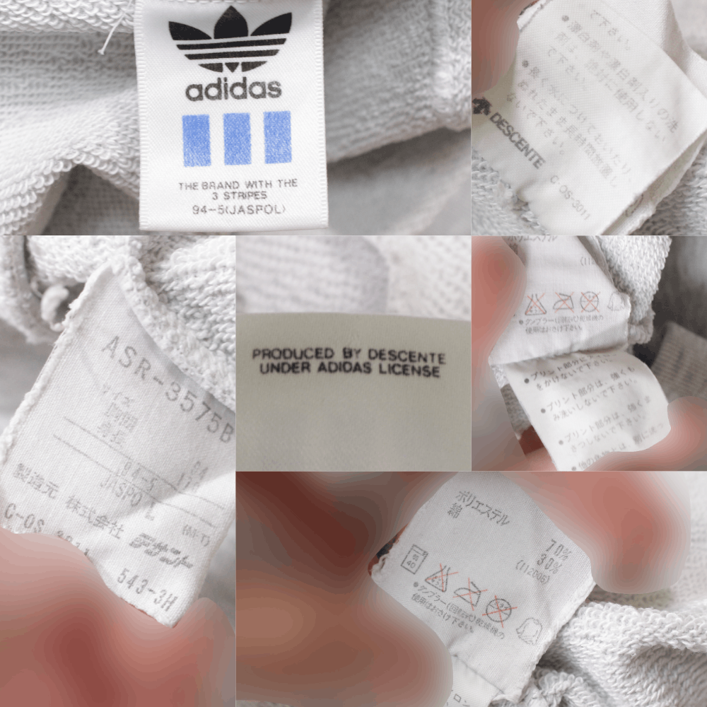 Adidas 90S Big Logo Hoodie Made in Japan Size US L / EU 52-54 / 3 - 11 Thumbnail