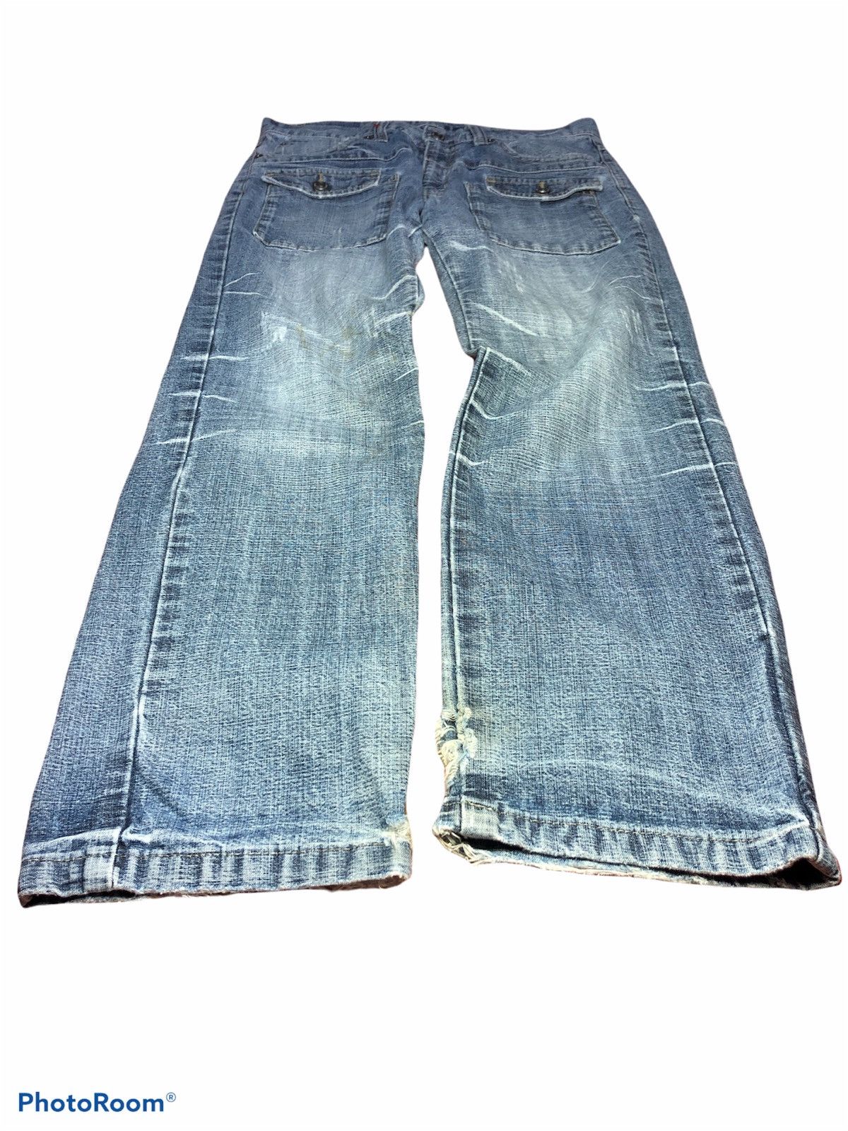 Japanese Brand × PPFM PPFM Bushpants Washed Blue Size US 31 - 4 Thumbnail