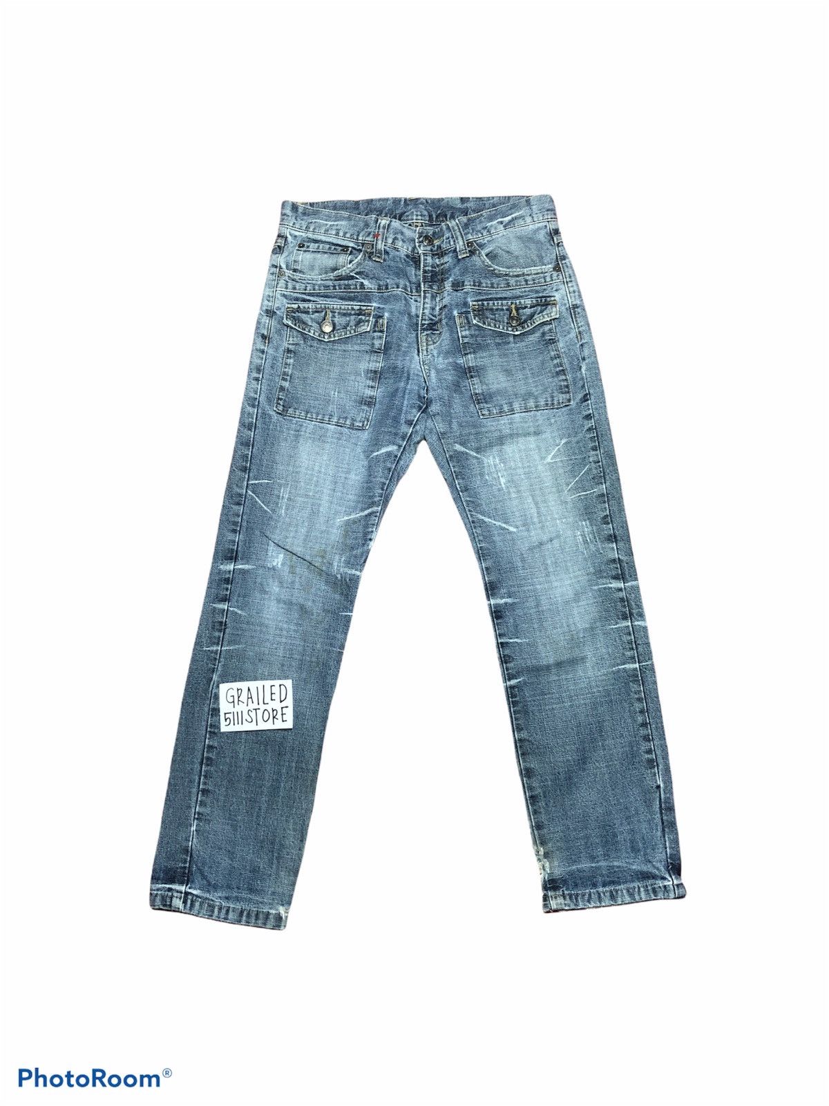 PPFM Bushpants Washed Blue