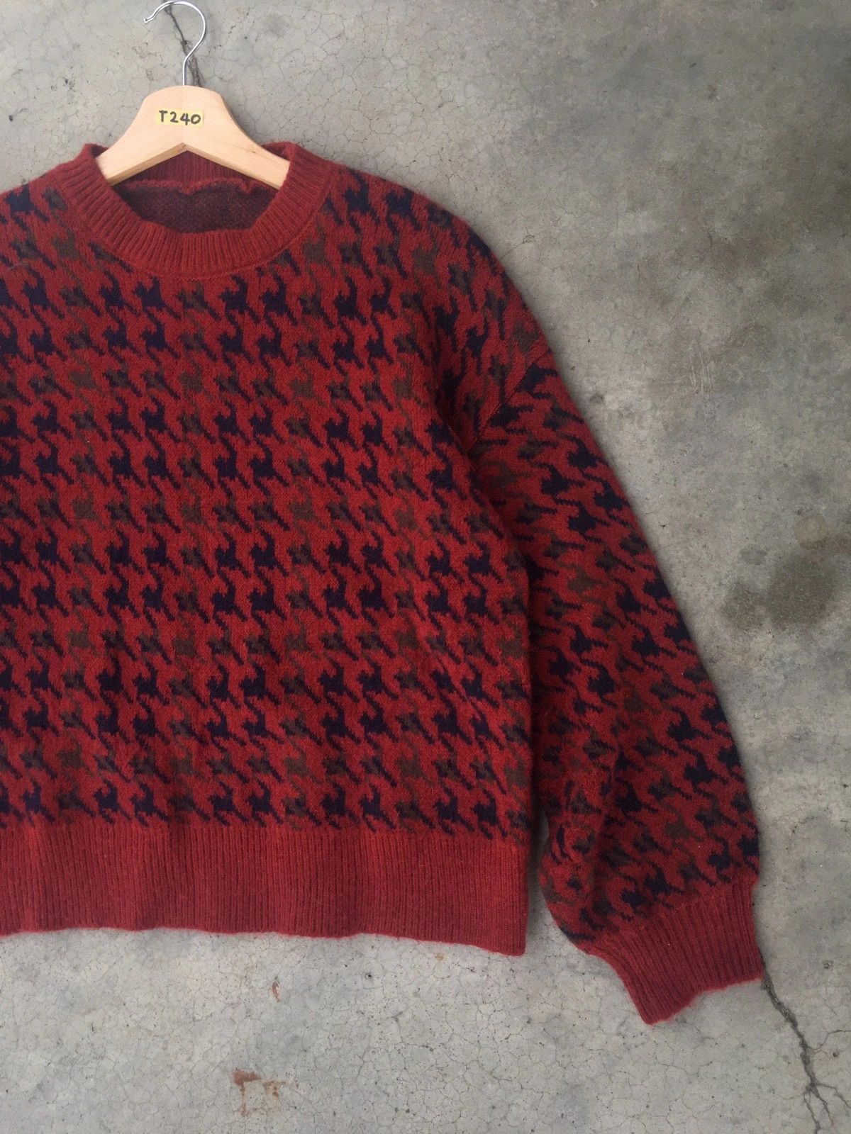 Other 📌Rare Sweater knitwear/Knitting/Fleece Monogram Pattern Size US M / EU 48-50 / 2 - 2 Thumbnail