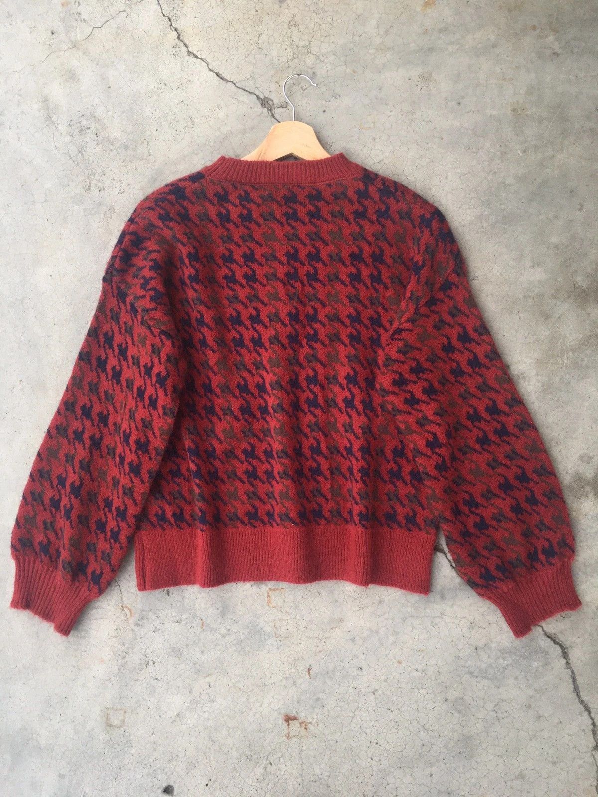 Other 📌Rare Sweater knitwear/Knitting/Fleece Monogram Pattern Size US M / EU 48-50 / 2 - 6 Thumbnail